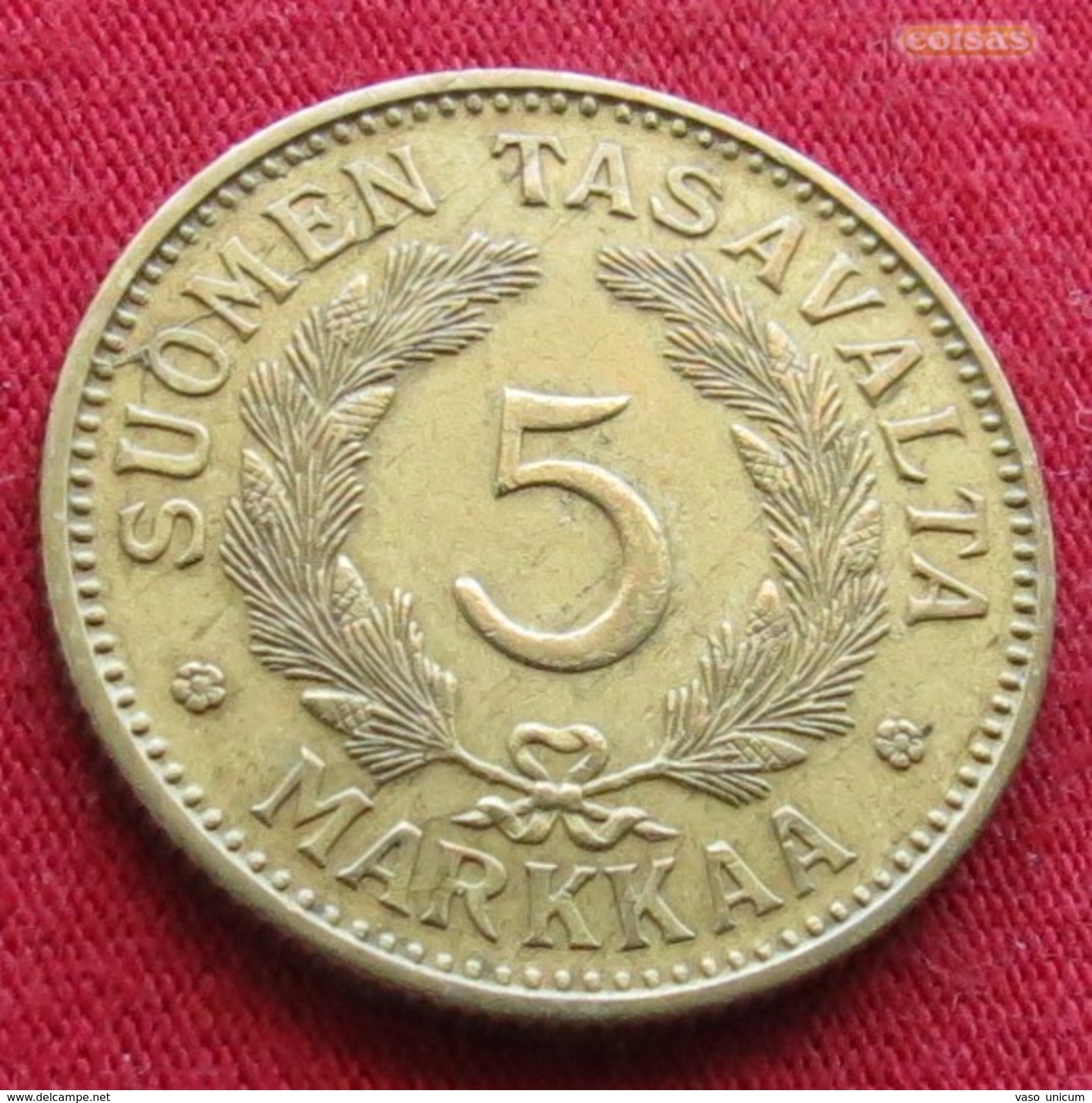 Finland 5 Markkaa 1941 Finlande Finlanda Finlandia   #2 - Finlande