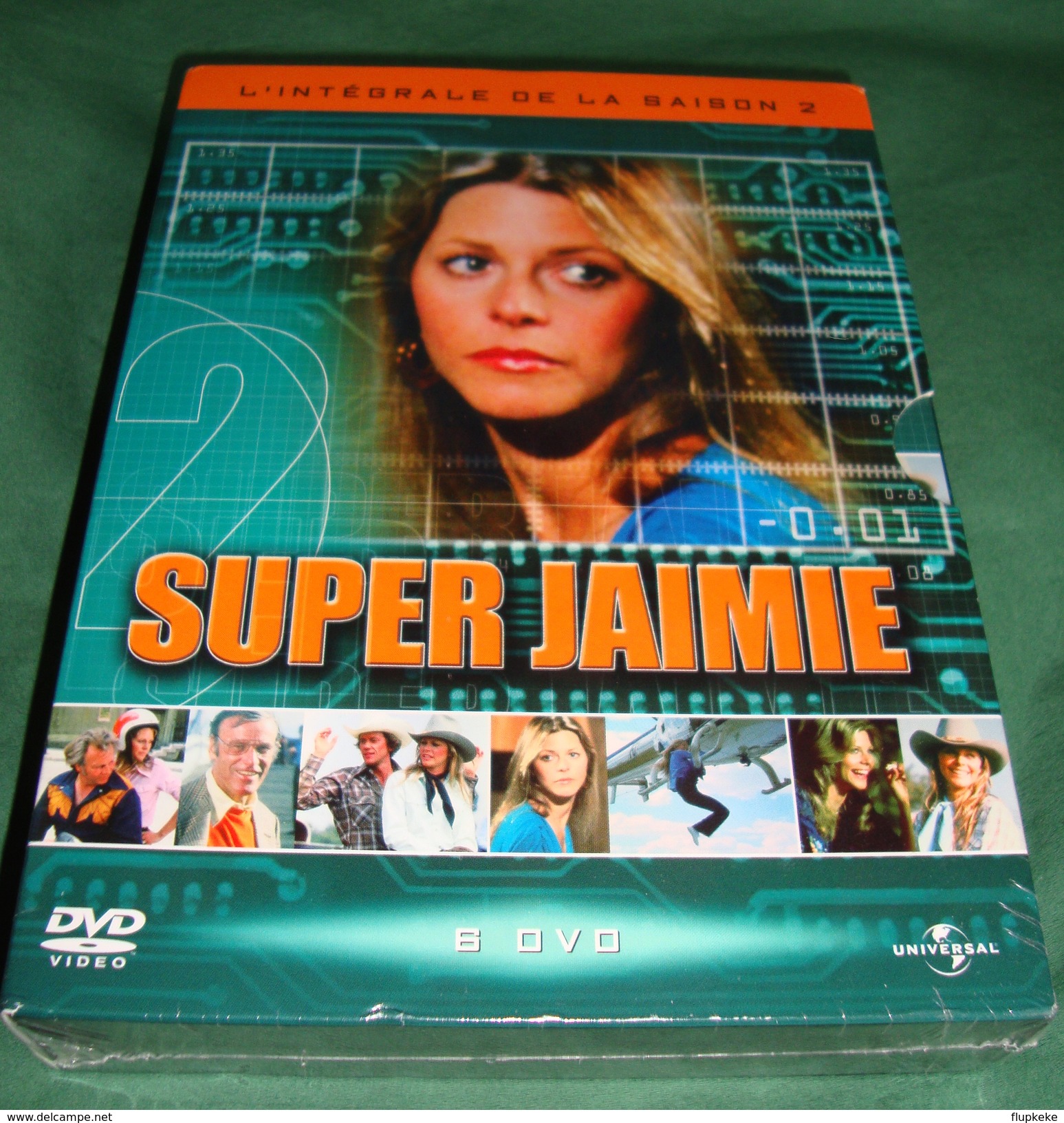 Dvd Zone 2 Super Jaimie Saison 2 (1976) The Bionic Woman  Vf - Séries Et Programmes TV