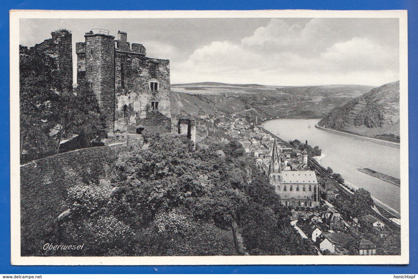 Deutschland; Oberwesel; Panorama - Oberwesel