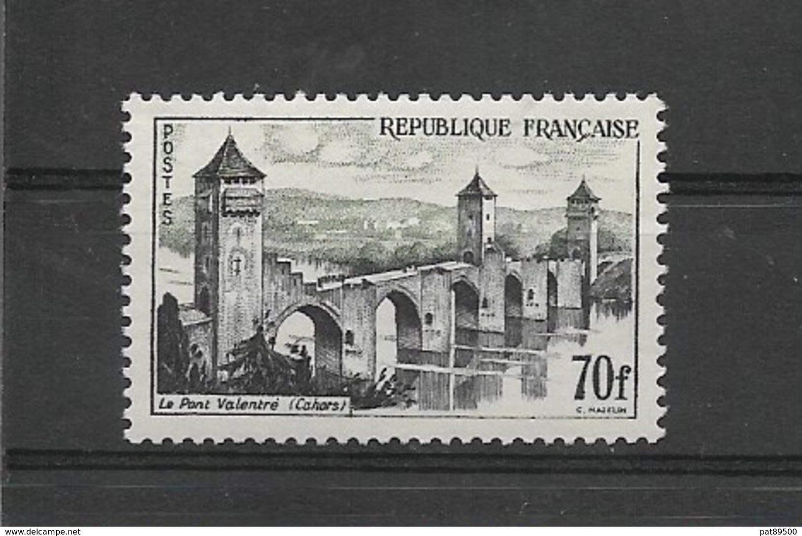 FRANCE 1957 PONT  VALENTRé (CAHORS)   YT 1119 NEUF** Sans Charnière  Cote 2019 = 24 Euros - Neufs