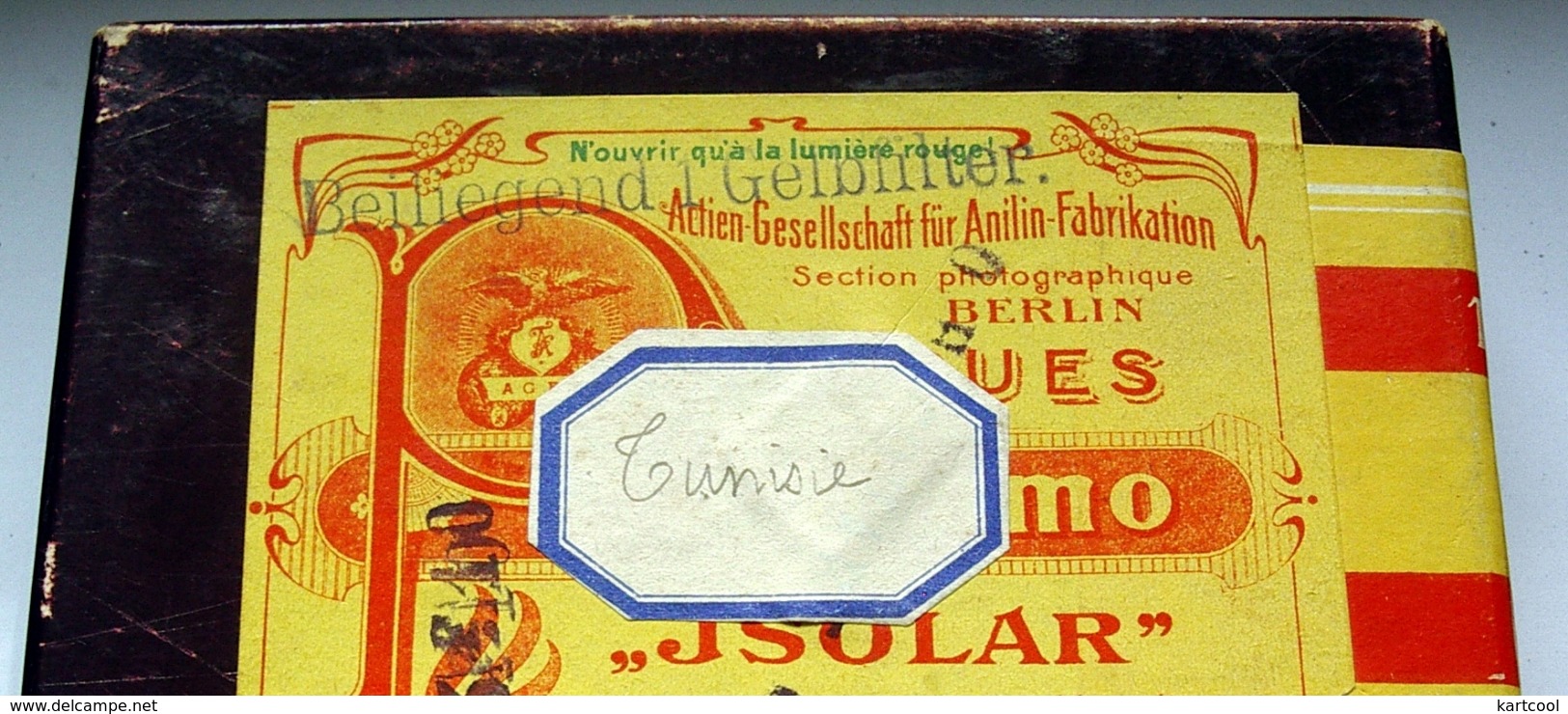 Sidi Bou Saïd Le Café Des Nattes Début 1900 - Tunisie Afrique - Négatif Sur Plaque De Verre  9X12cm Env - Glasplaten