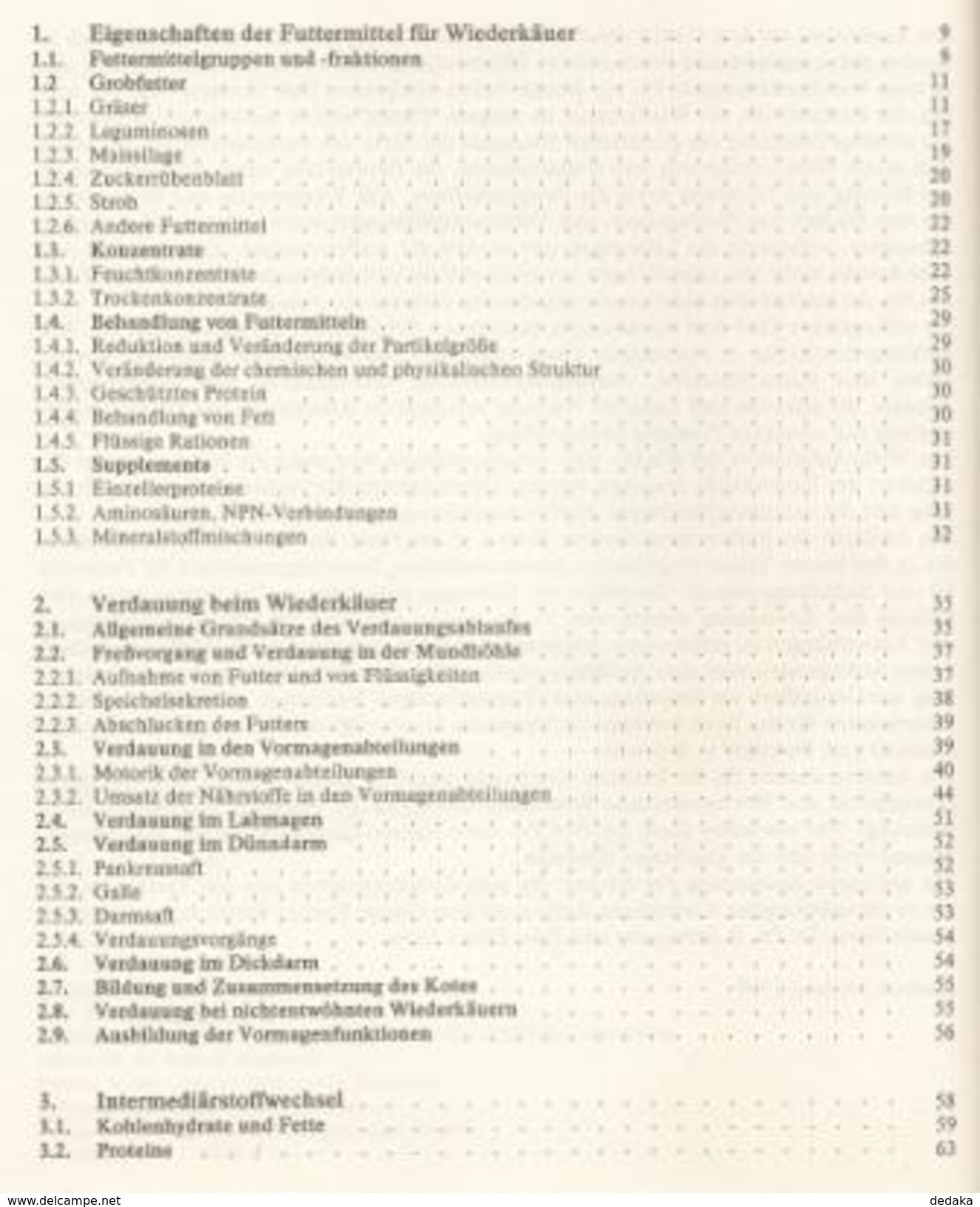 Grundzüge Der Wiederkäuer - Ernährung . Bernhard Piatrowski. In Der Deutschen Demokratischen Republik Im Jahre 1990 Gedr - Schulbücher