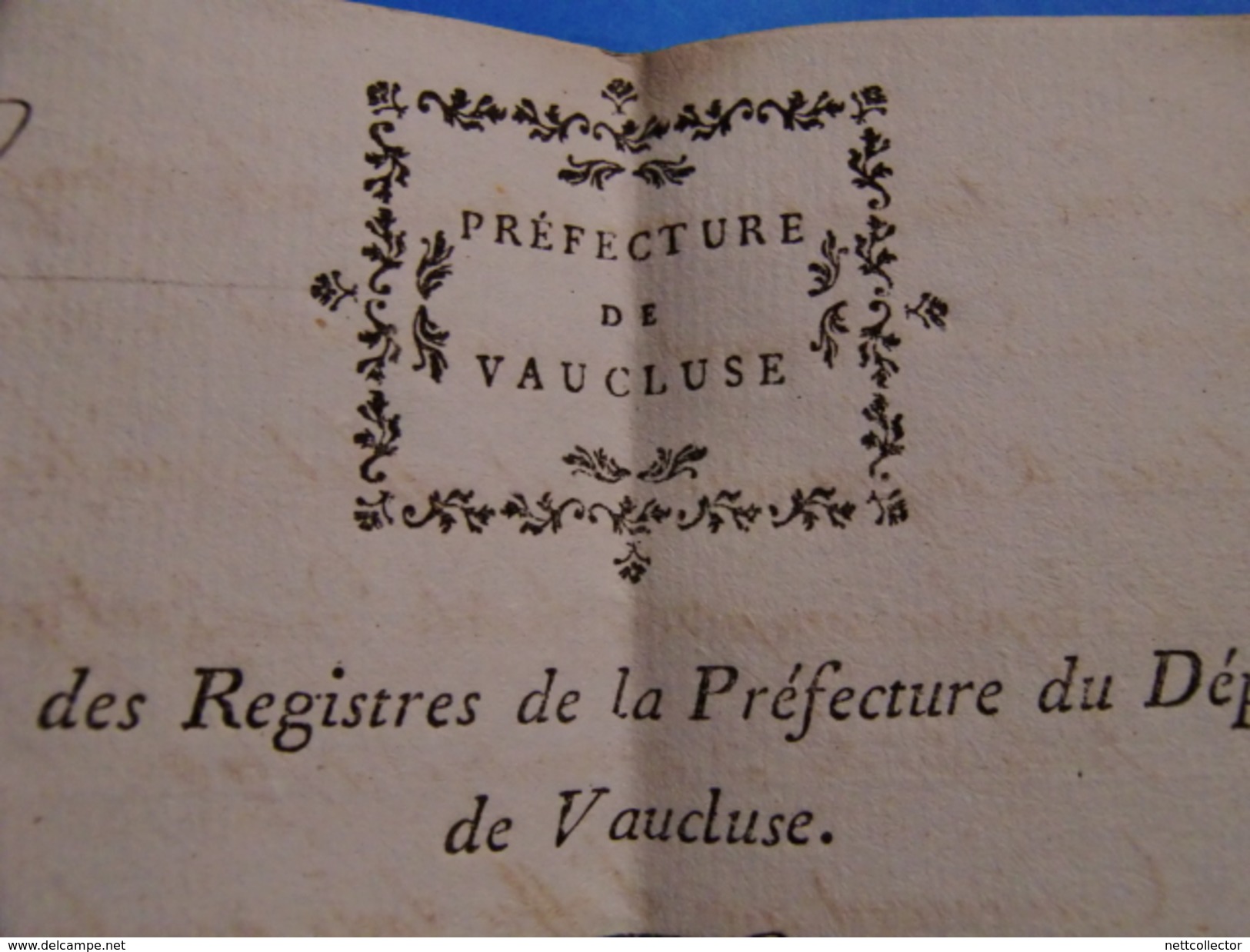 ARCHIVE IMPORTANTE HOPITAL DE THOR 1695/ANNEES 1800 NOMBREUX COURRIERS TRES INTERESSANTS