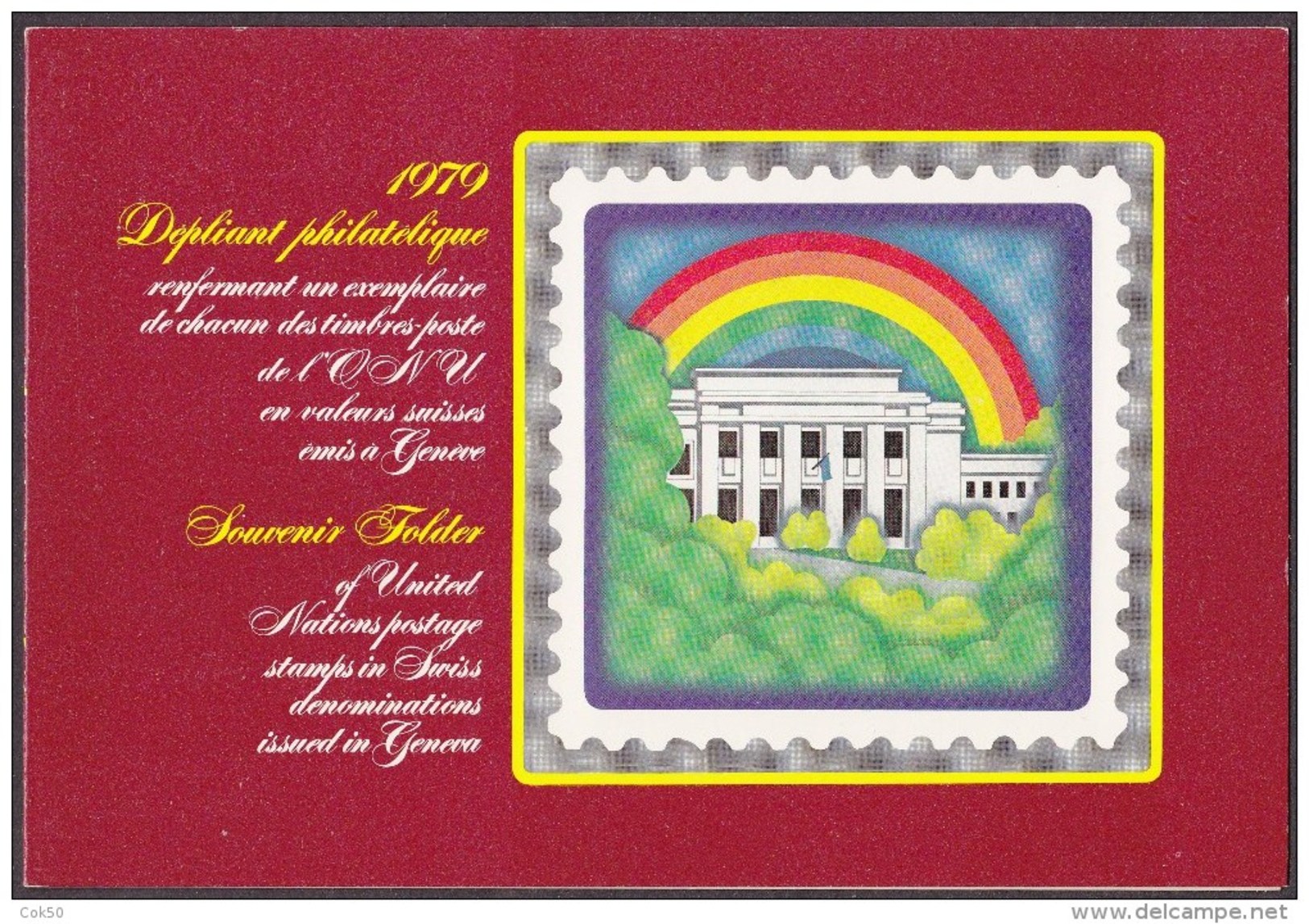 UN - United Nations Geneva 1979 MNH Souvenir Folder - Year Pack - Autres & Non Classés