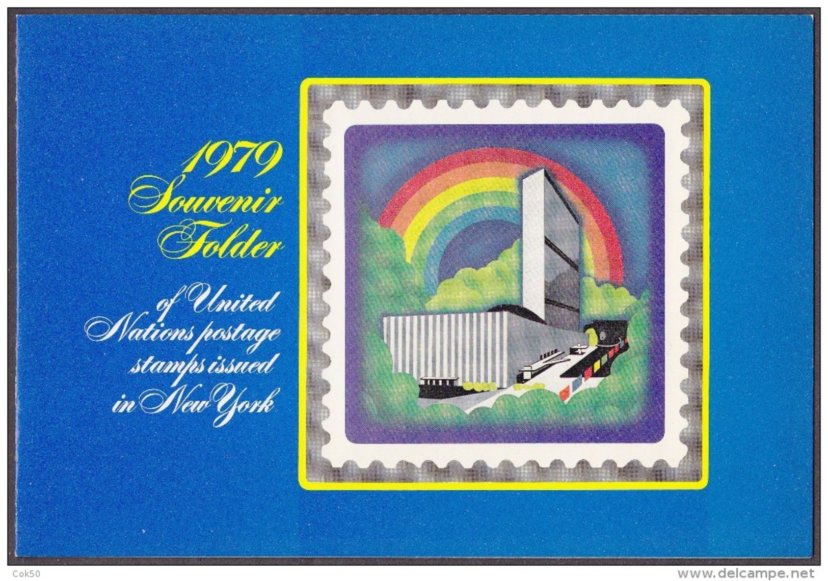 UN - United Nations New York 1979 MNH Souvenir Folder - Year Pack - Sonstige & Ohne Zuordnung