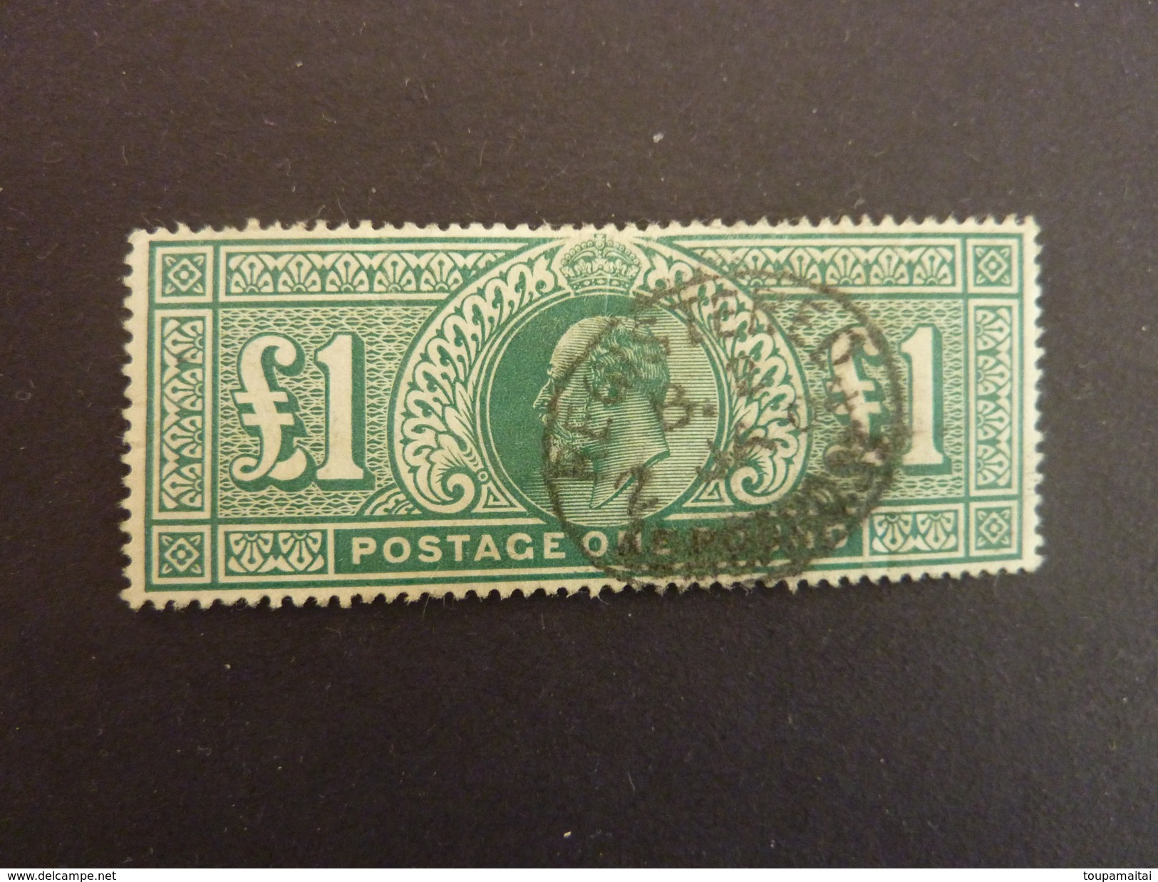 GRANDE BRETAGNE, Année 1902-10, YT N° 121 Oblitéré (cote 600 &euro;) - Used Stamps