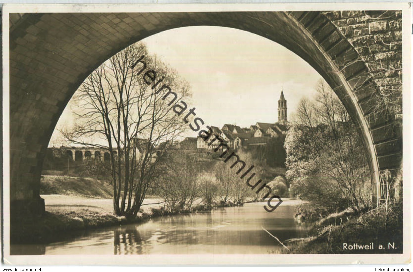 Rottweil - Gesamtansicht - Foto-Ansichtskarte - Rottweil