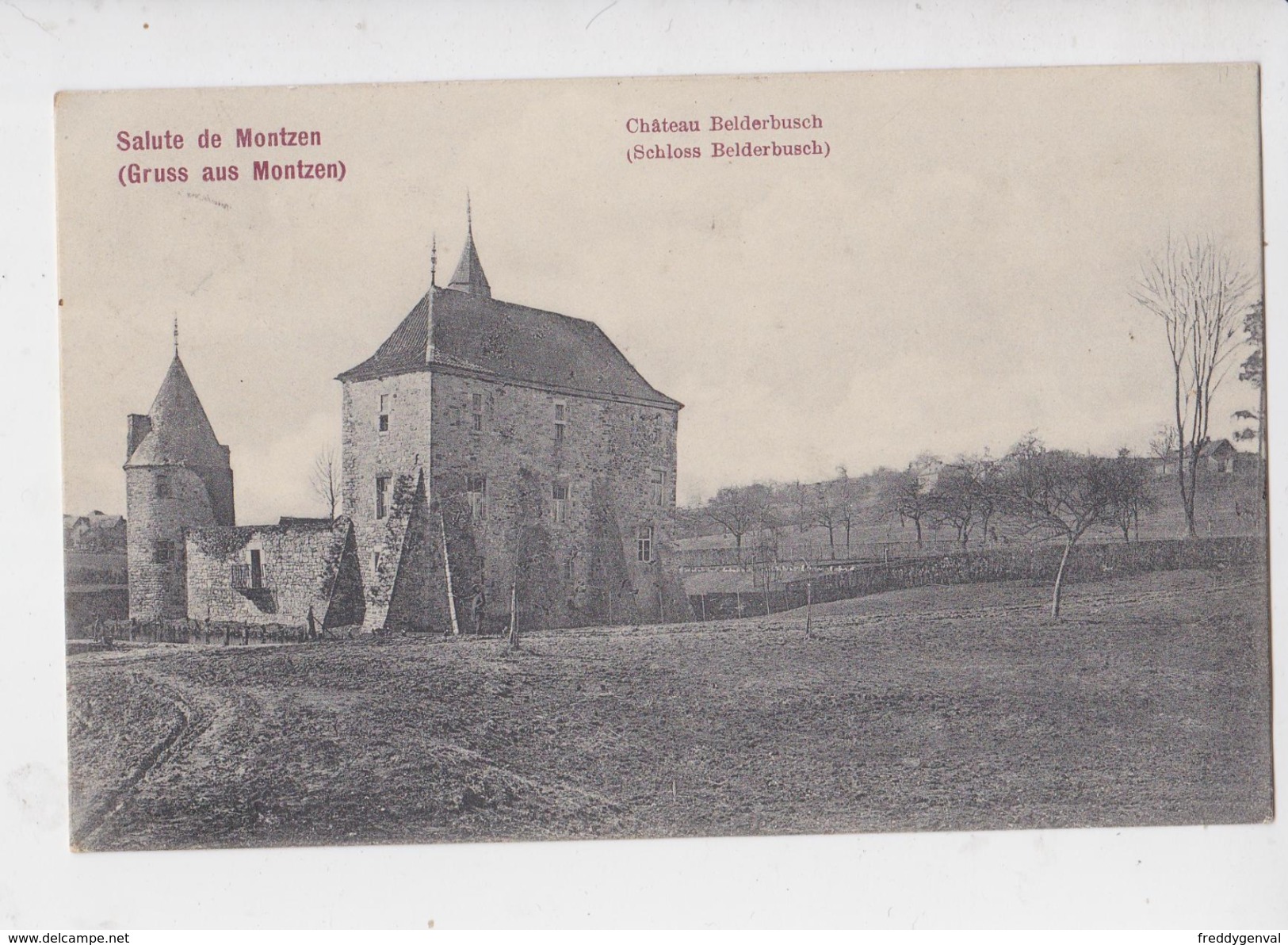 MONTZEN CHATEAU BELDERBUSCH - Plombières