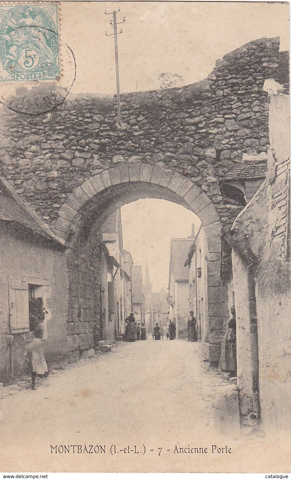 CPA 37 - MONTBAZON - Ancienne Porte - Montbazon