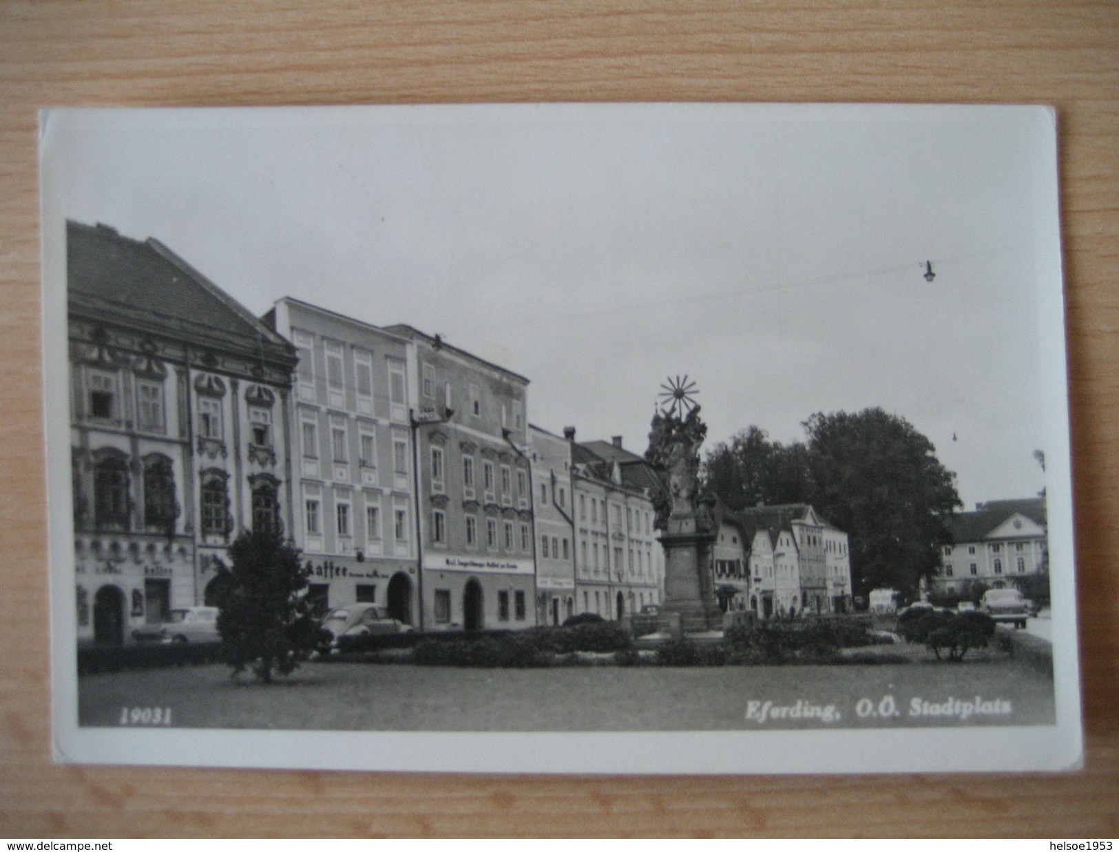 Österreich- AK Eferding 1960 Photographie Stadtplatz - Eferding