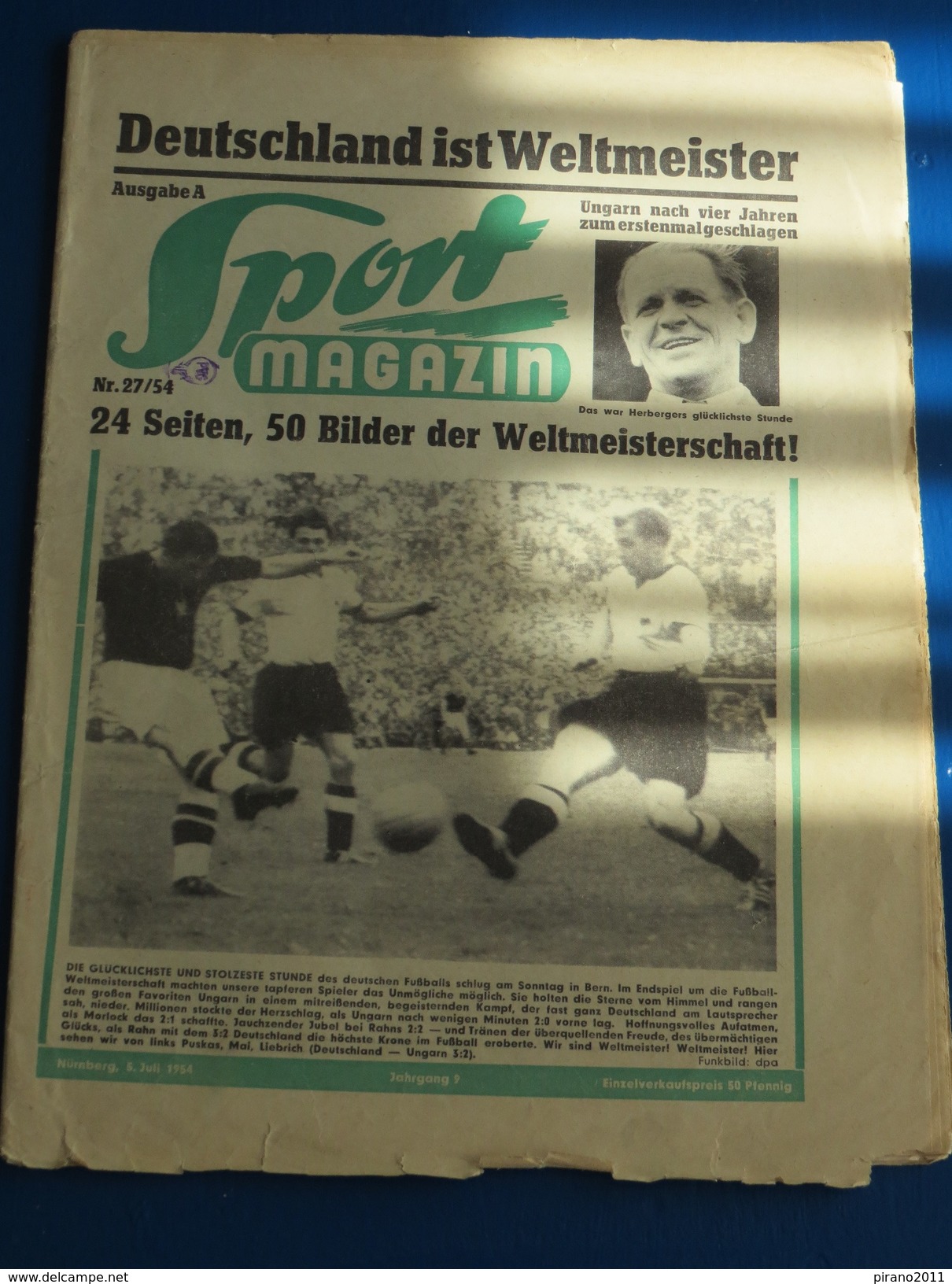 Sport Magazin 1954 - Deportes