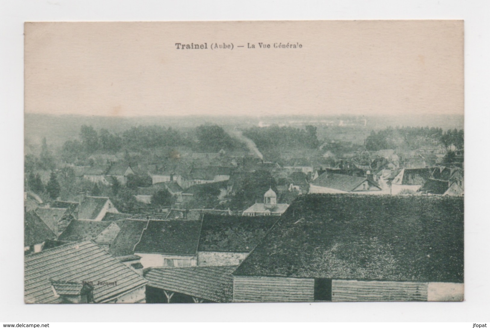 10 AUBE - TRAINEL La Vue Générale - Troyes