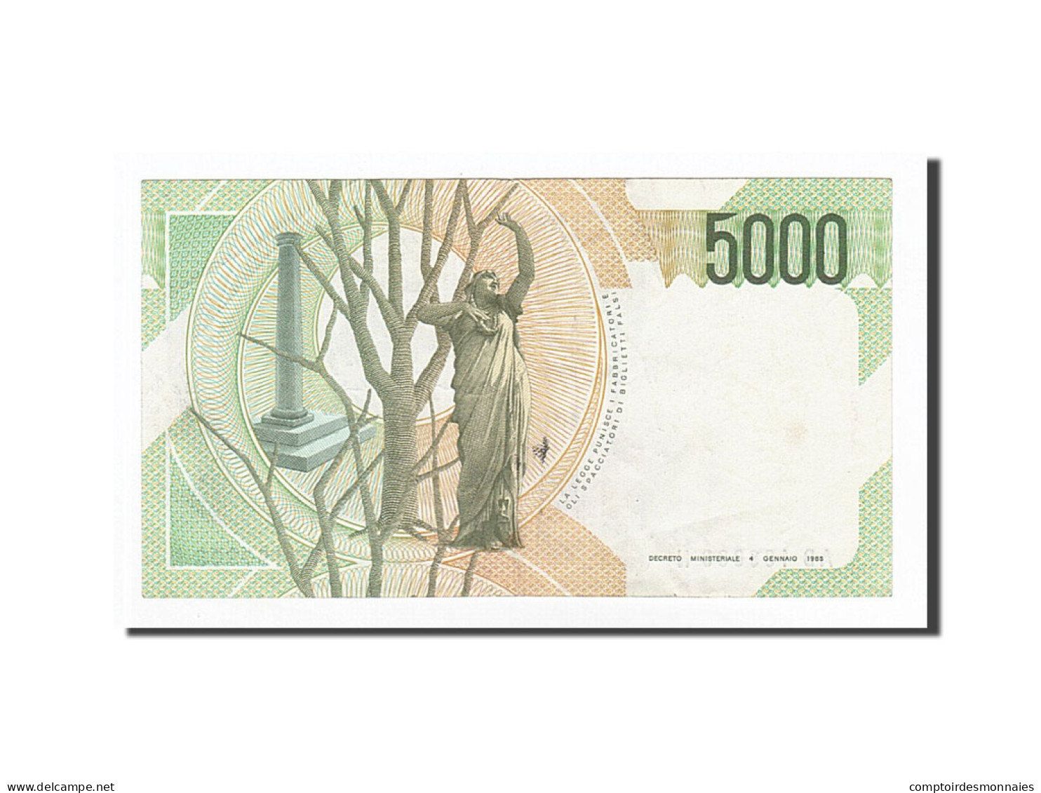 Billet, Italie, 5000 Lire, 1985-01-04, KM:111b, NEUF - 5000 Lire