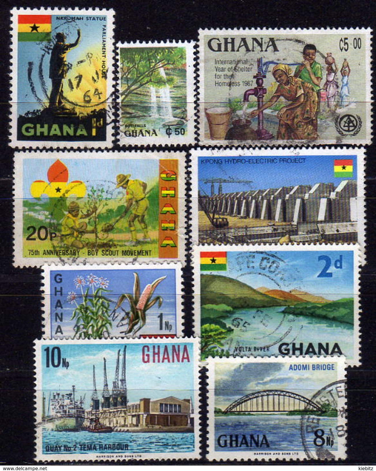 GHANA - Lot I  Used - Ghana (1957-...)