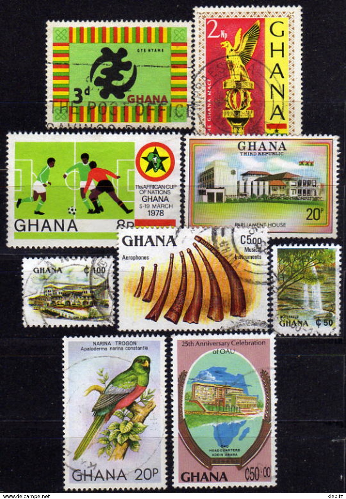 GHANA - Lot II  Used - Ghana (1957-...)
