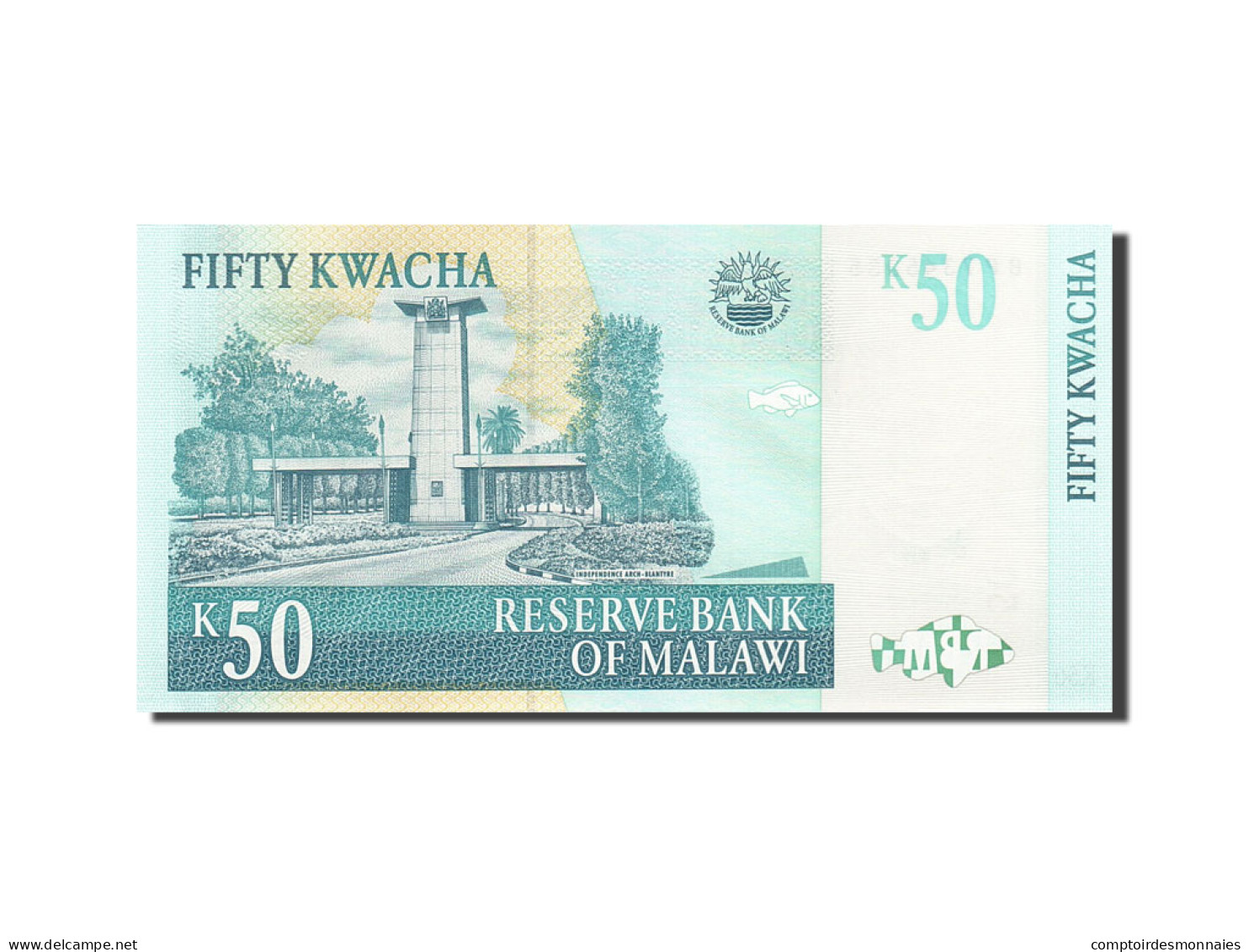 Billet, Malawi, 50 Kwacha, 2004, 2009-10-31, KM:53d, NEUF - Malawi