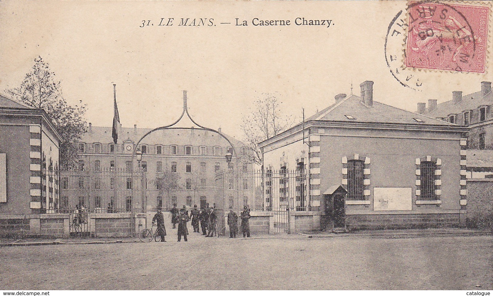 CPA 72 - LE MANS -  La Caserne Chanzy - Le Mans