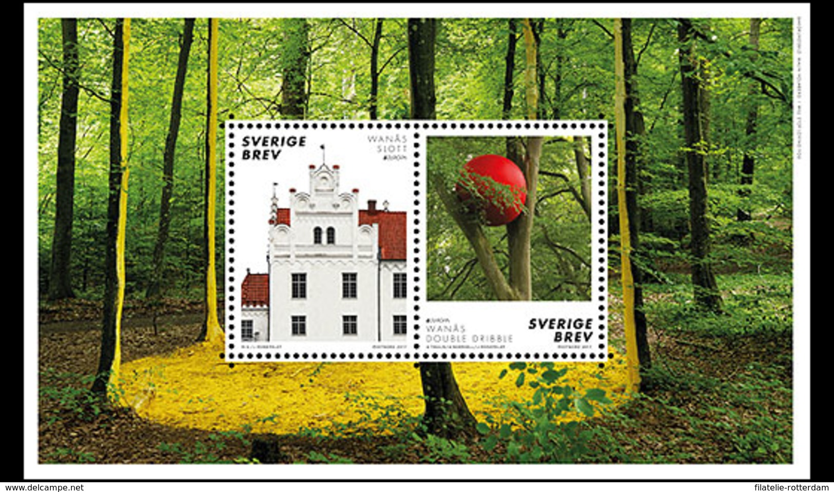 Zweden / Sweden - Postfris / MNH - Sheet Europa, Kastelen 2017 - Unused Stamps