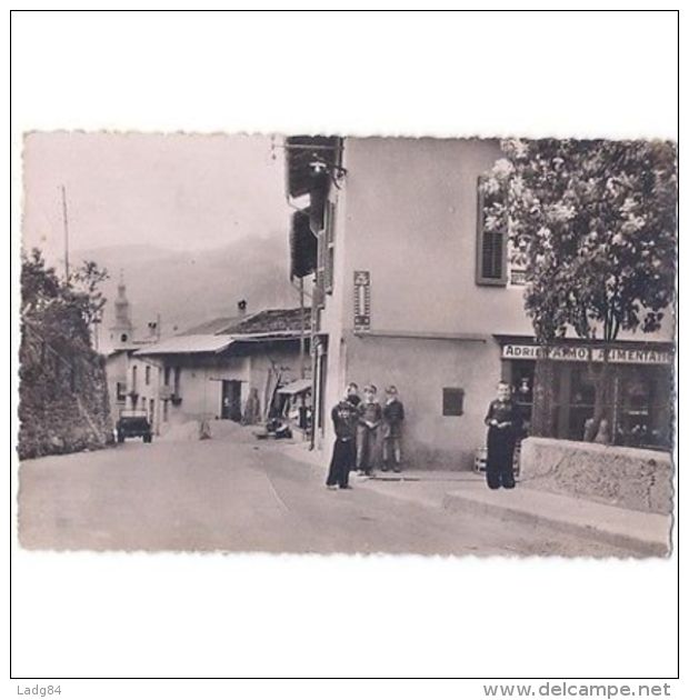 Carte Photo (73) MACOT - Une Rue Du Village - LA PLAGNE [ FR] - Autres & Non Classés