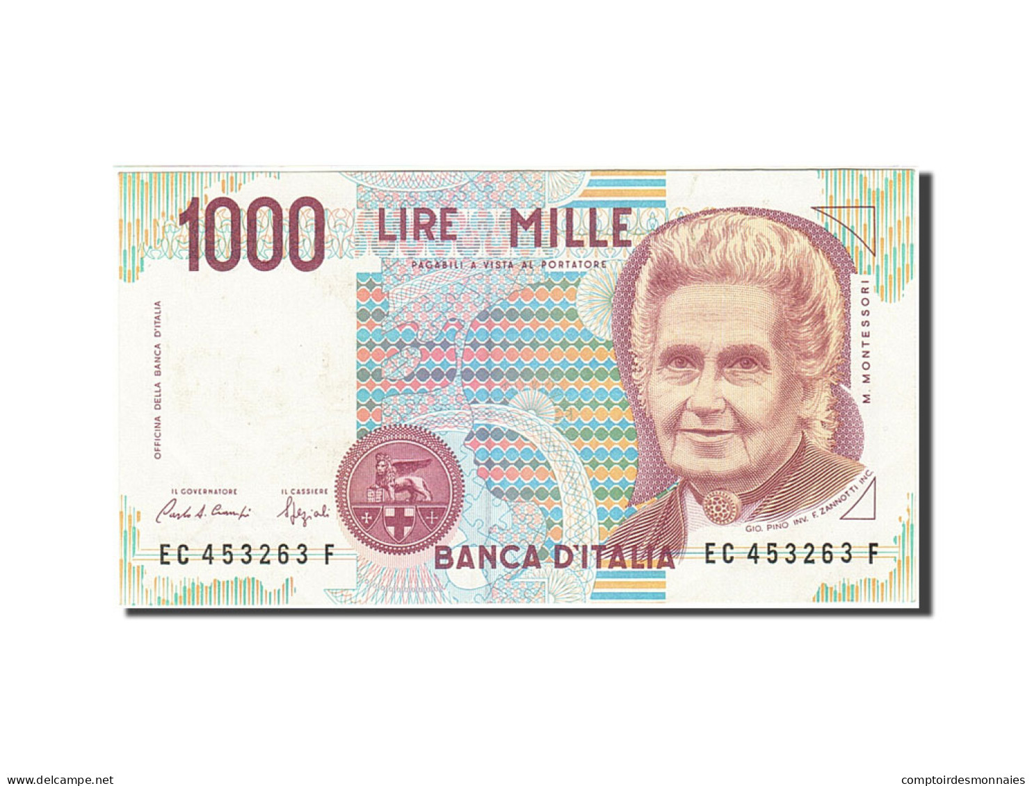 Billet, Italie, 1000 Lire, 1990-1994, 1990, KM:114a, SUP+ - 1000 Lire