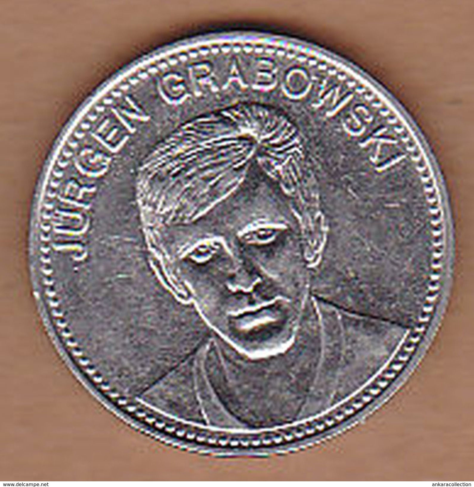 AC -  JURGEN GRABOWSKI SHELL IX FUSSBALL WELTMEISTERSCHAFT MEXICO 1970 FOOTBALL TOKEN - JETON - Noodgeld