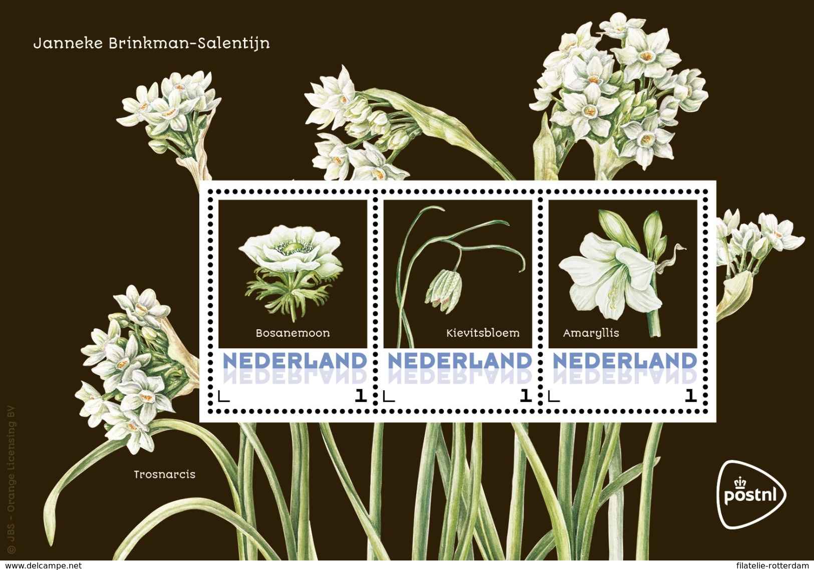Nederland / The Netherlands - Postfris / MNH - Sheet Voorjaarsbloemen 2017 - Unused Stamps