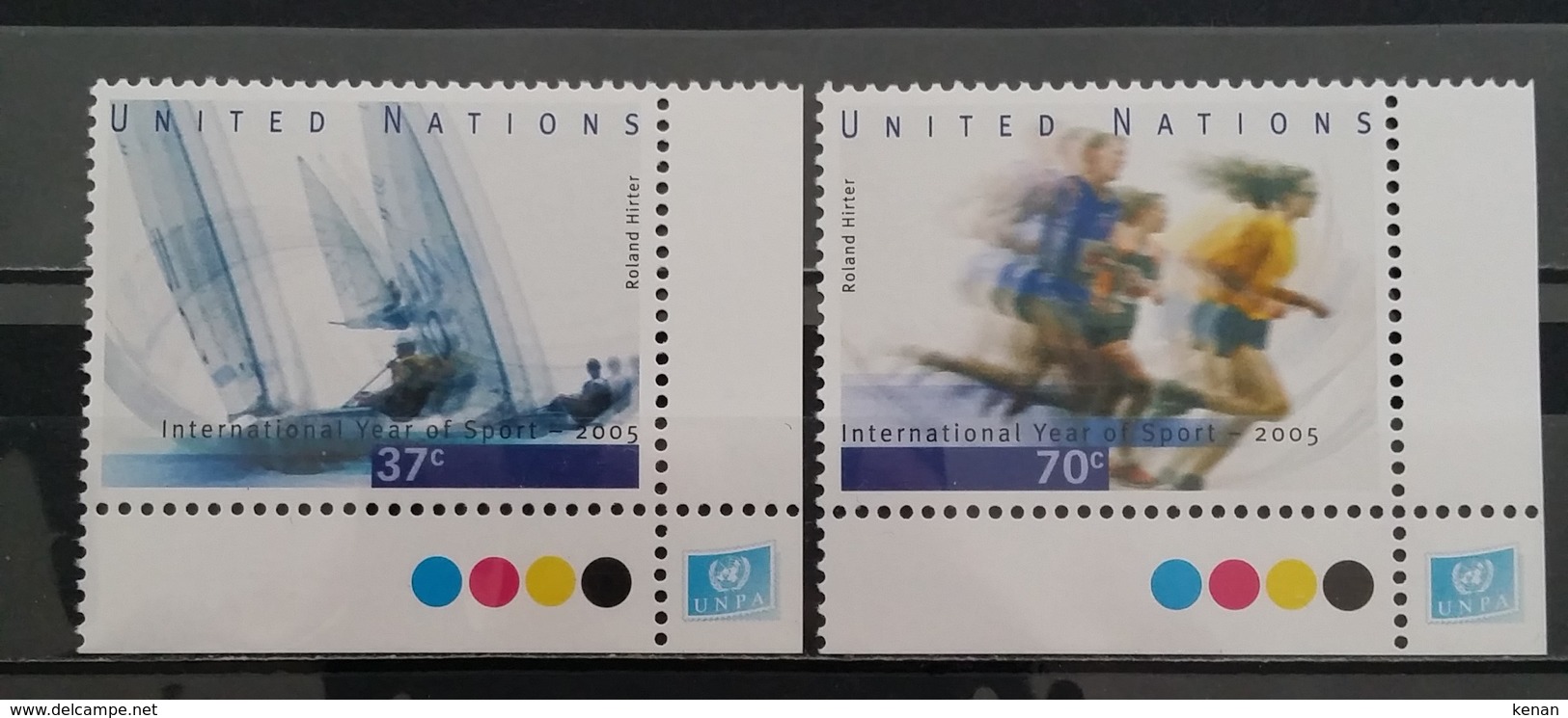 UN-New York, 2005, Mi: 984/85 (MNH) - Unused Stamps