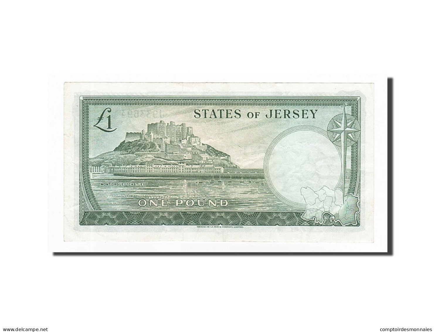 Billet, Jersey, 1 Pound, 1963, KM:8b, SUP - Jersey