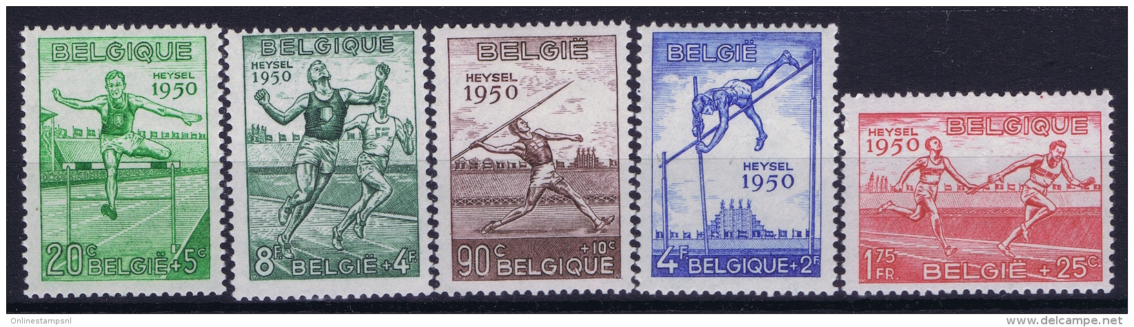 Belgium:  OBP 827 - 831   MNH/**/postfrisch/neuf Sans Charniere 1950 - Unused Stamps