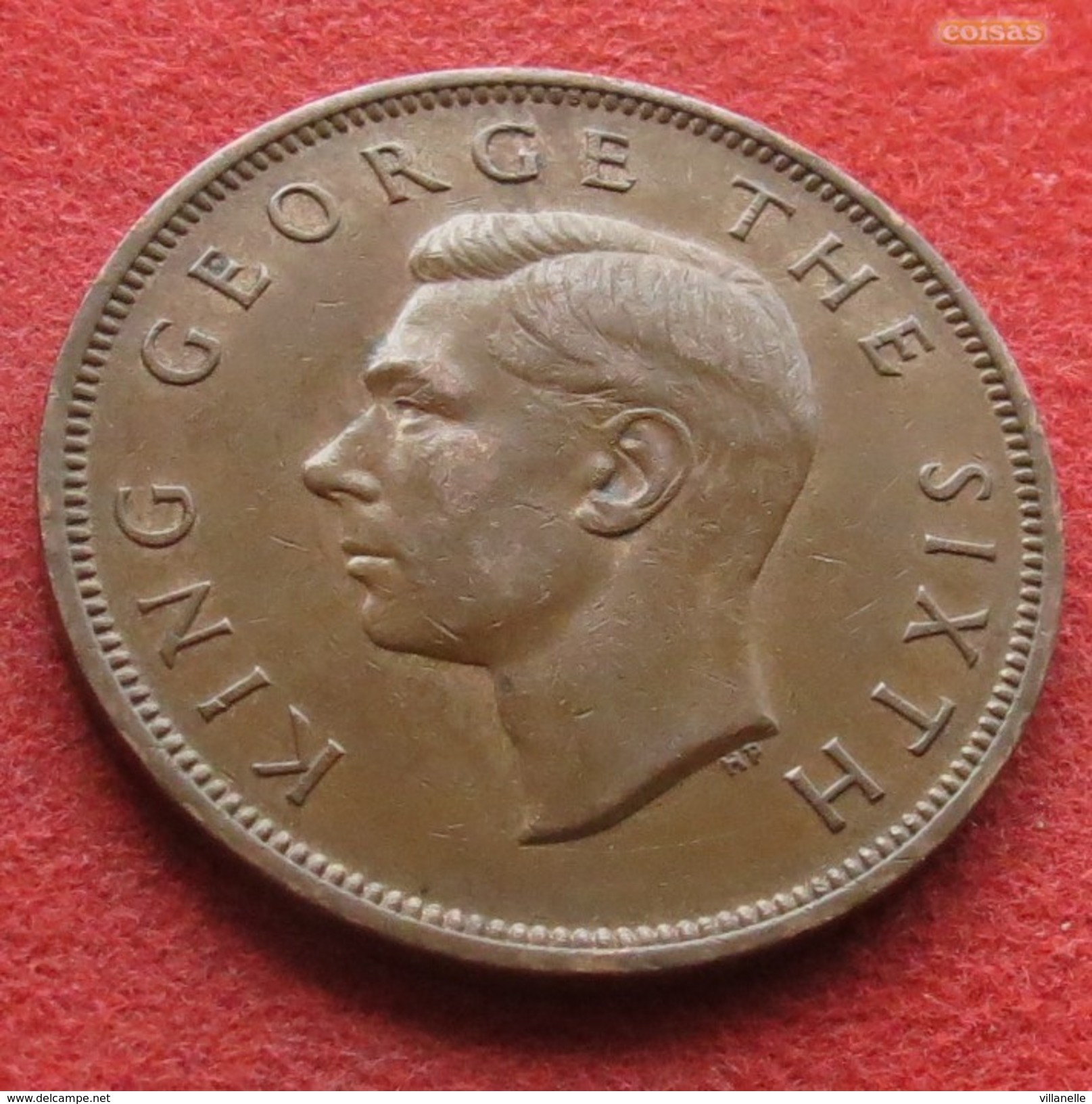 New Zealand 1 Penny 1949 KM# 21 *V2  Nova Zelandia Nuova Zelanda Nouvelle Zelande - Nouvelle-Zélande