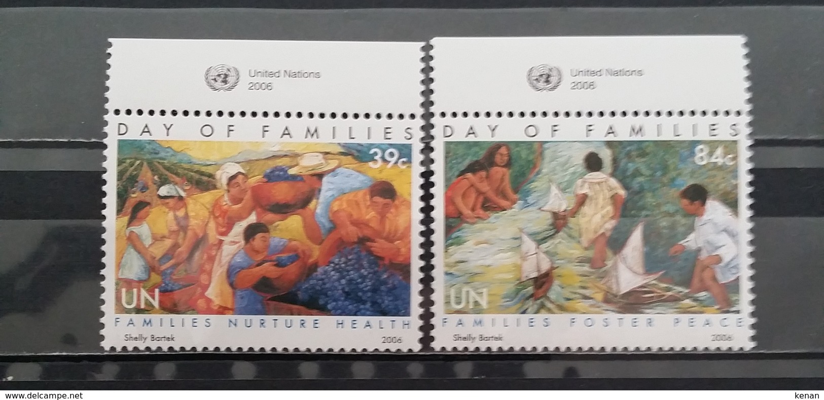 UN-New York, 2006, Mi: 1020/21 (MNH) - Ongebruikt