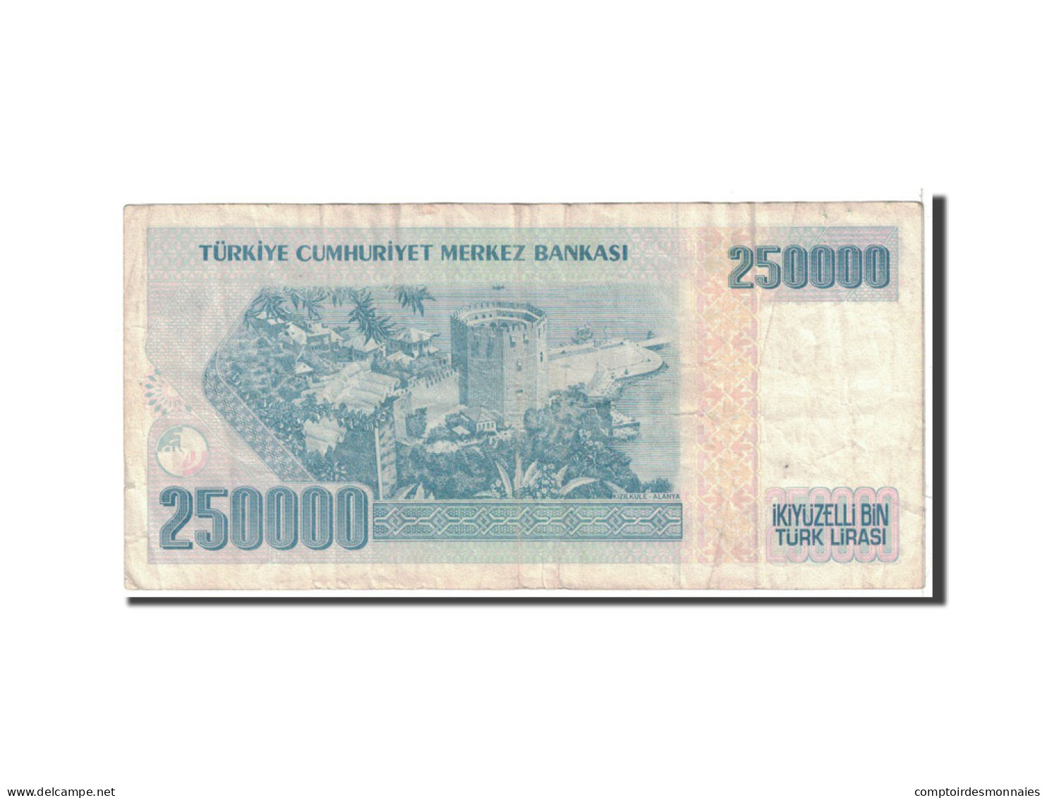 Billet, Turquie, 250,000 Lira, 1998, Undated, KM:211, TTB - Turkey