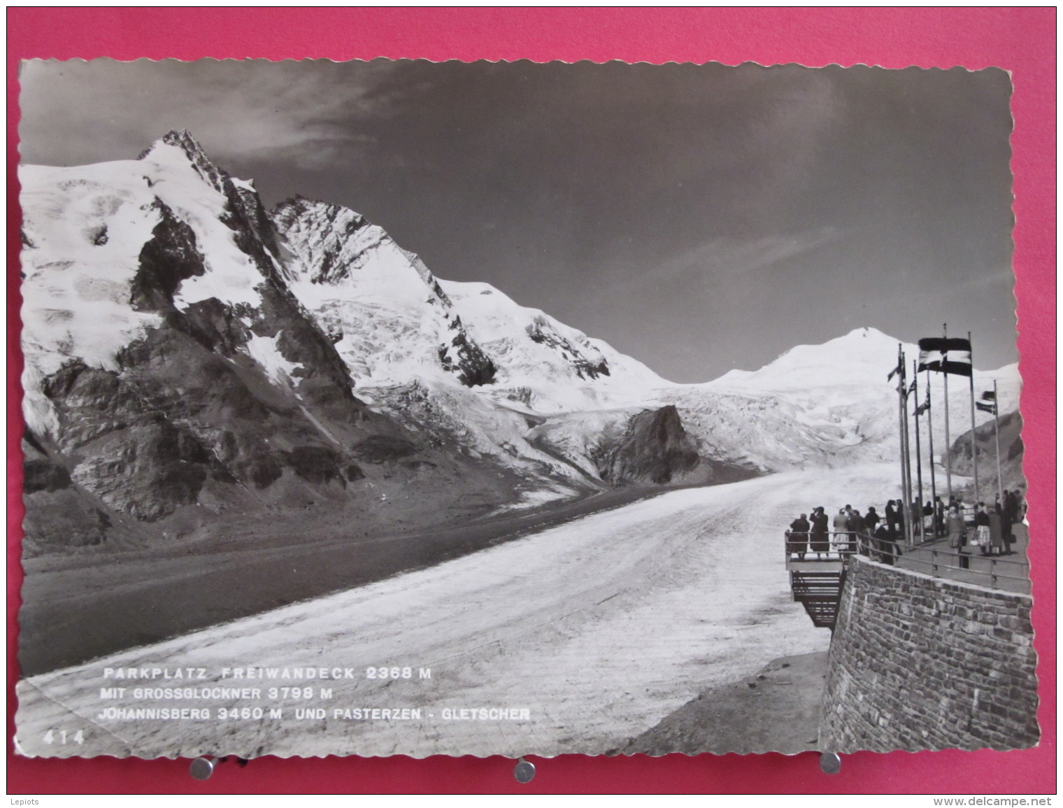 Autriche - Parkplatz Freiwandeck Mit Grossglockner - Joli Timbre - 1959 - Scans Recto-verso - Heiligenblut