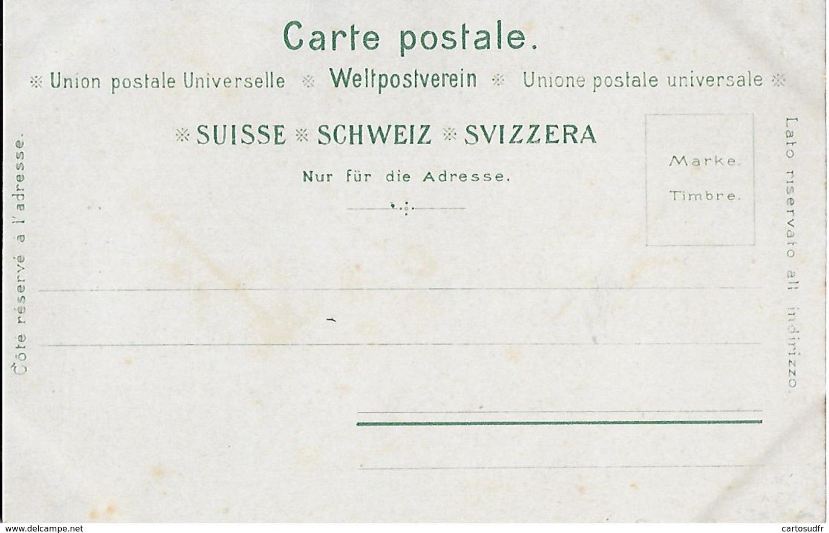 SUISSE COSTUMES COIFFES BLASONS & CANTONS ZG ZUG PRECURSEUR - Zoug