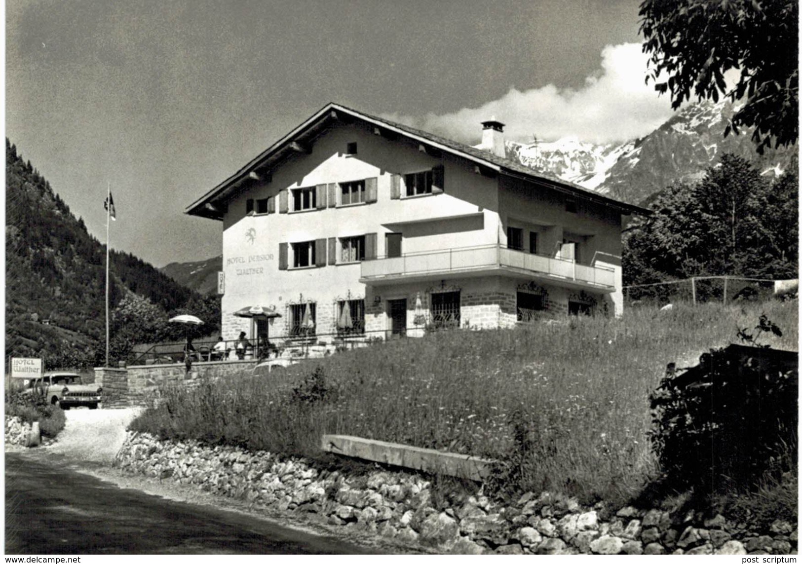 Suisse - Bergell Hotel Pension Walther STAMPA - Stampa