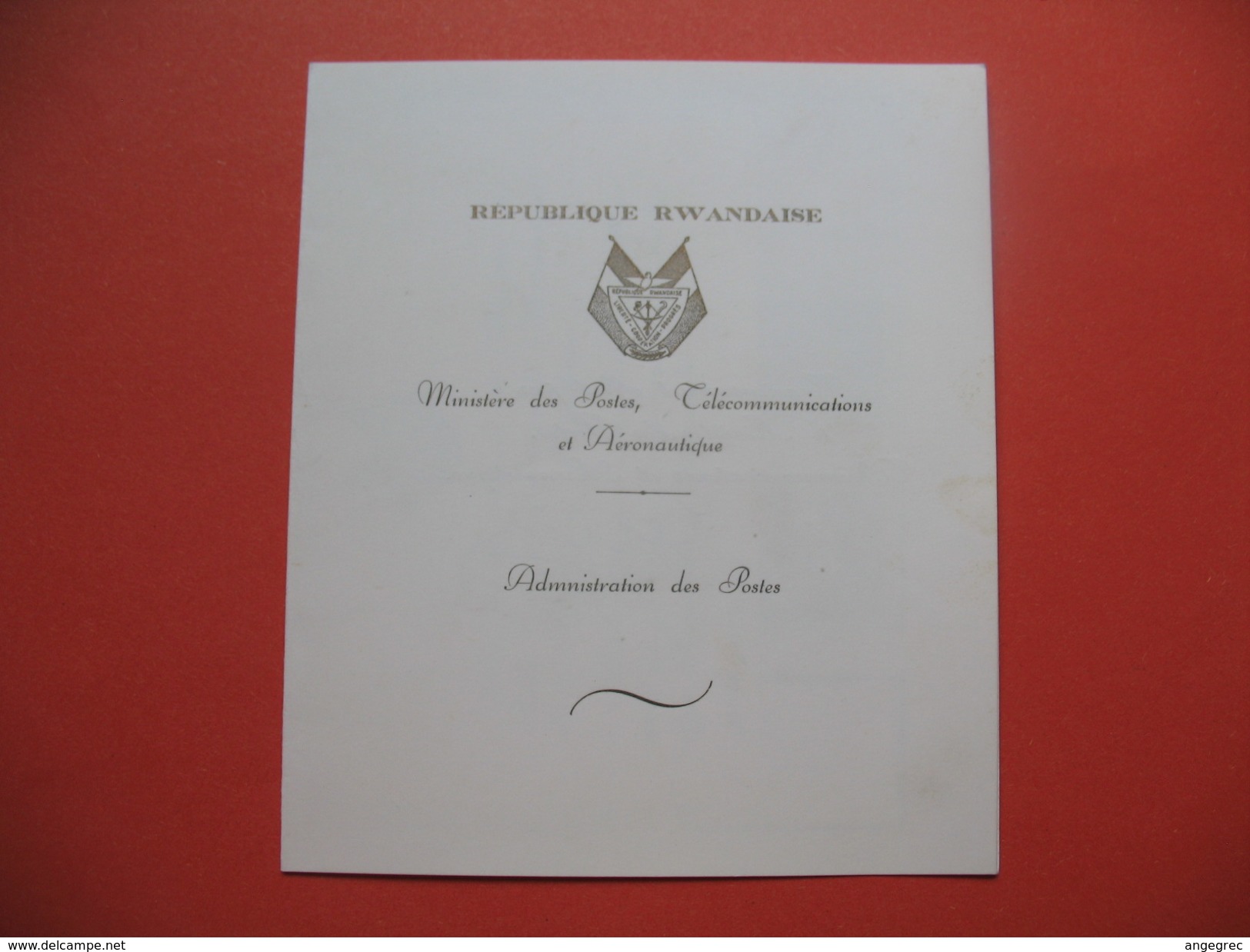 Carnet De 4 Timbres  République Rwandaise  Admission à L'O.N.U. 18/09/1962  Neuf TBE - Neufs