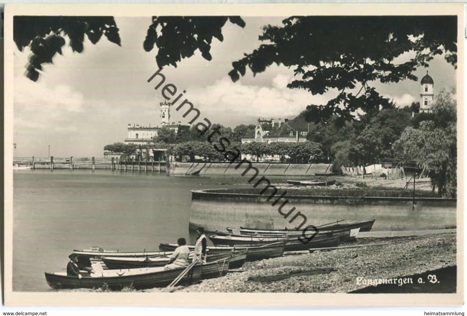 Langenargen Am Bodensee - Foto-Ansichtskarte - Langenargen