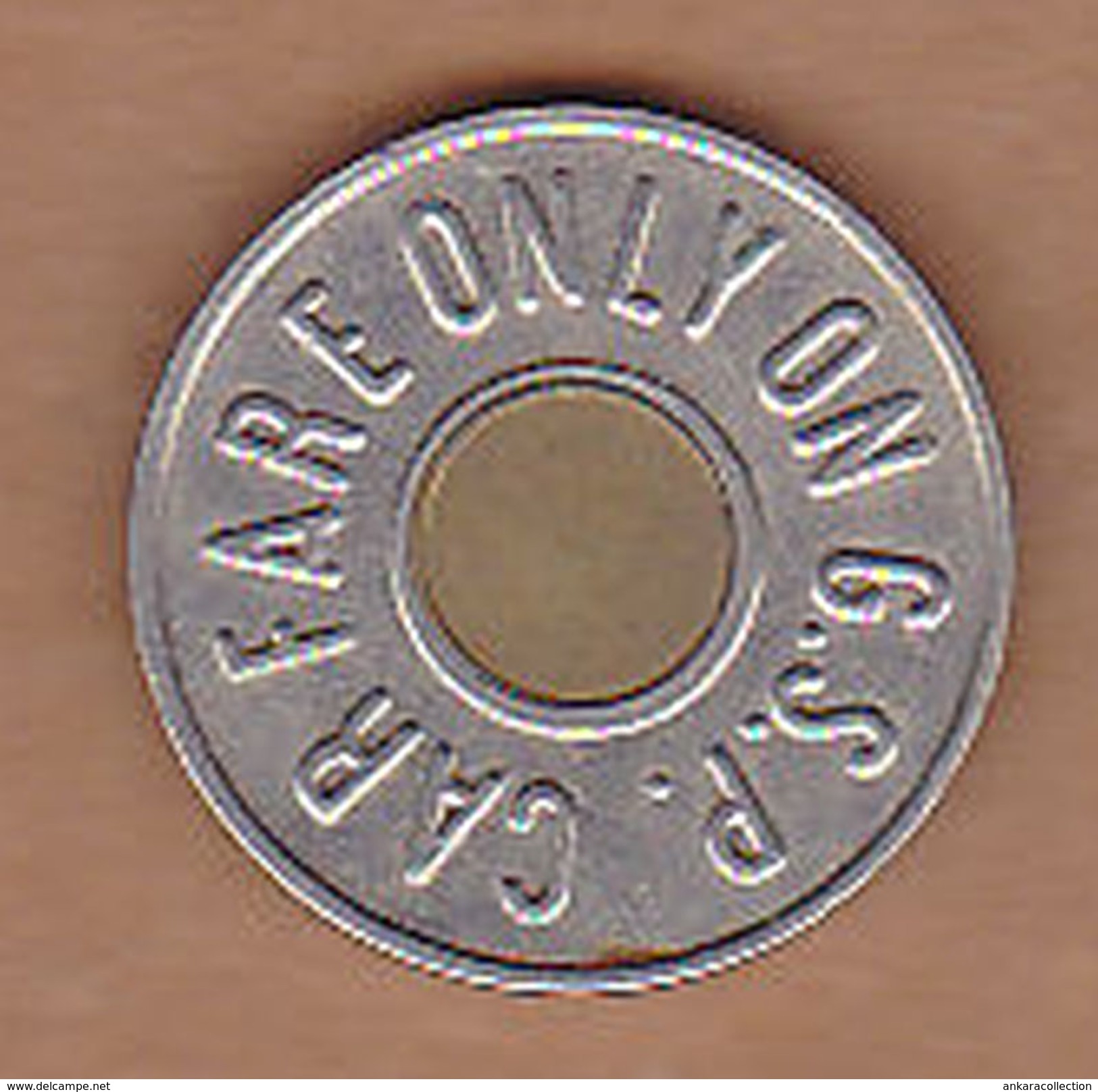 AC -  GARDEN STATE PARKWAY CAR FARE ONLY ON G.S.P. TOKEN - JETON - Notgeld