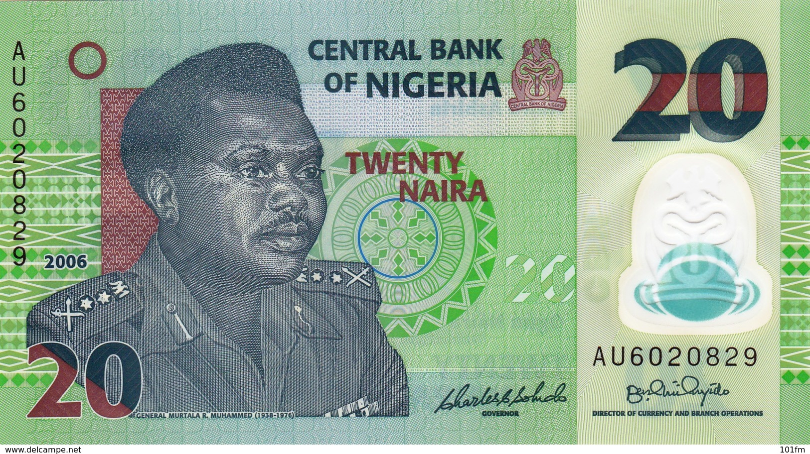 NIGERIA 20 NAIRA 2006 - Nigeria