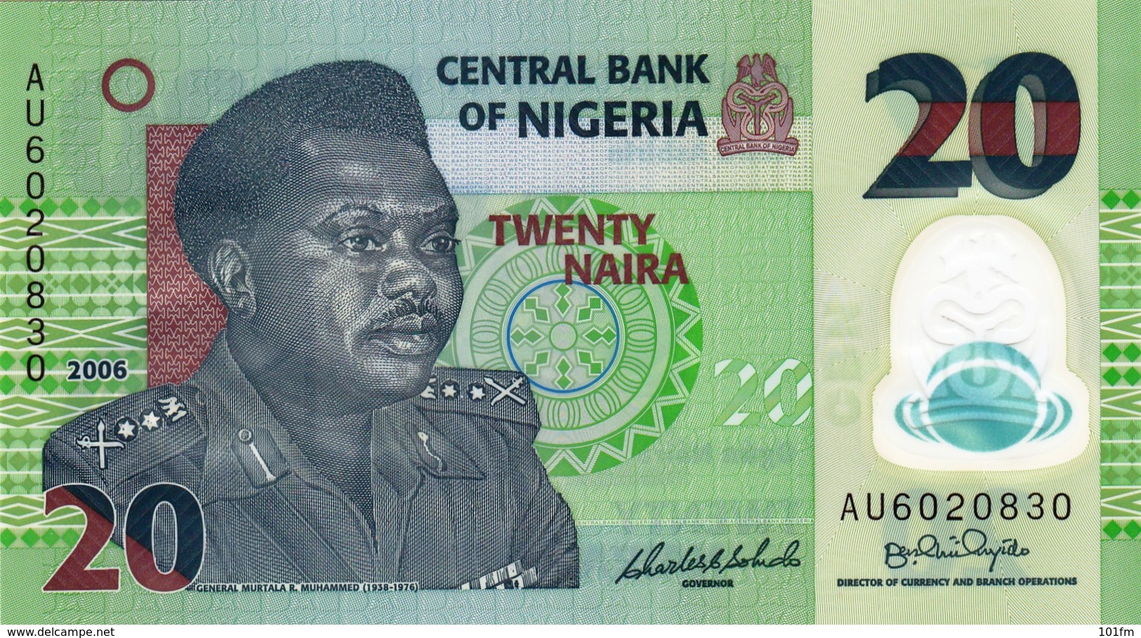 NIGERIA 20 NAIRA 2006 - Nigeria