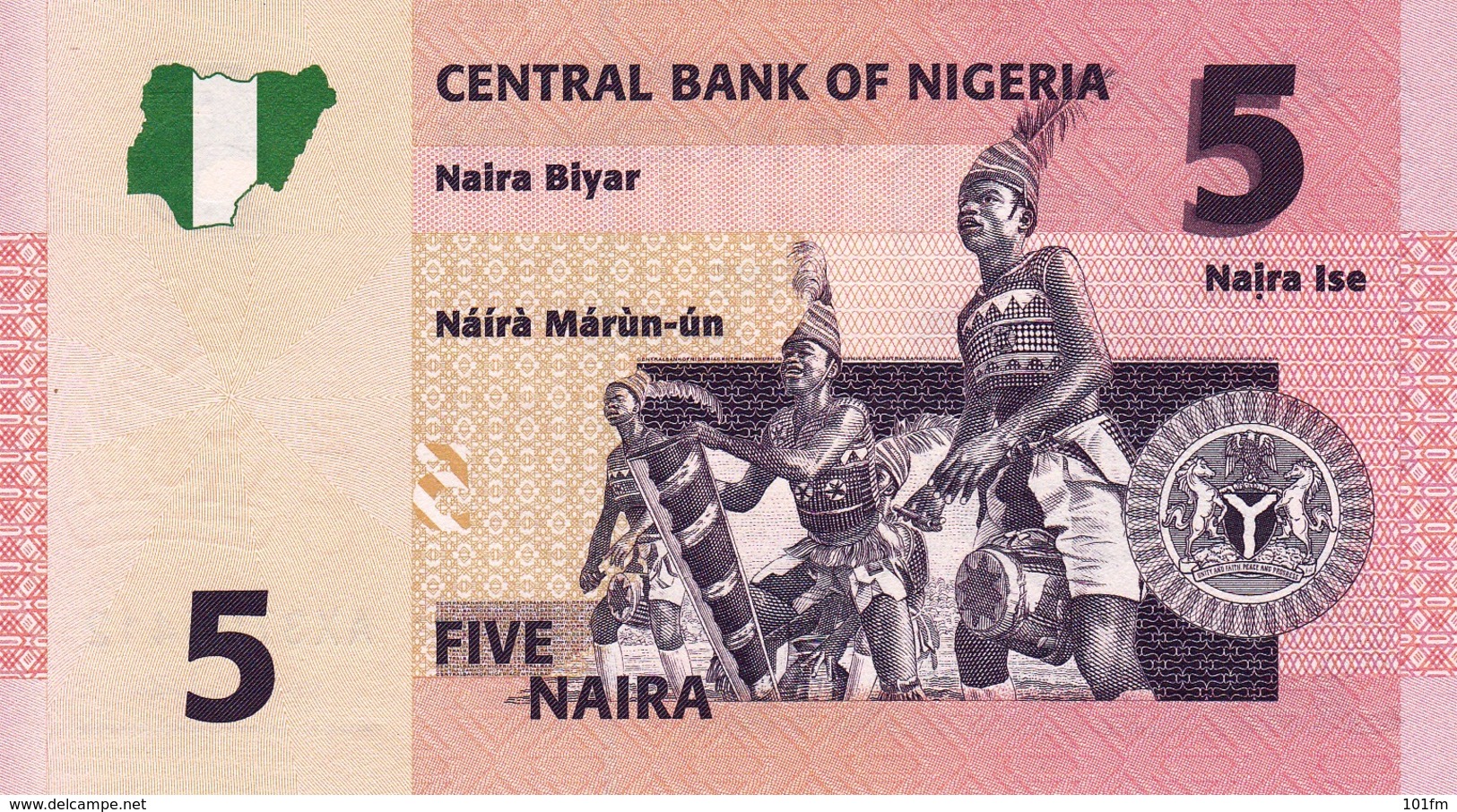 NIGERIA 5 NAIRA 2006 - Nigeria