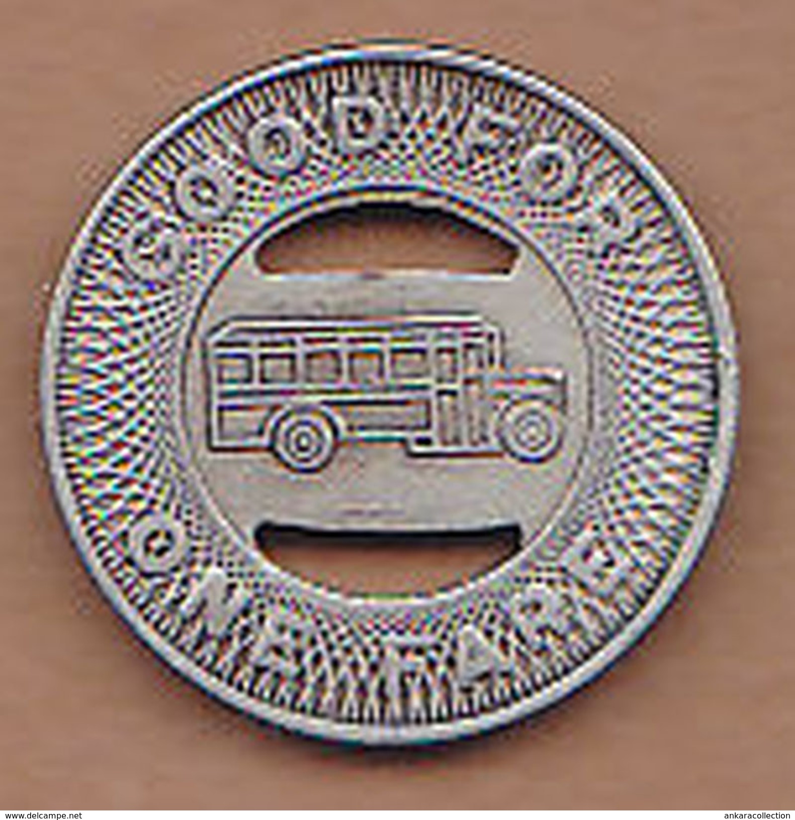 AC -  WASHINGTON RAPID TRANSIT CO GOOD FOR ONE FARE TOKEN - JETON - Notgeld