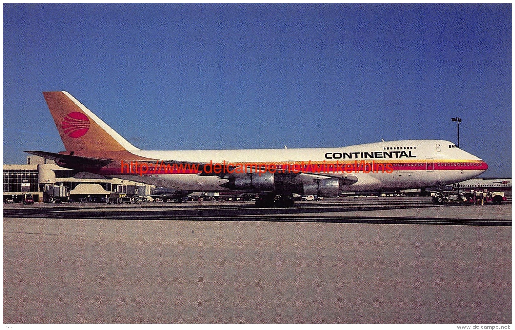 Continental - Boeing 747 - 1946-....: Moderne