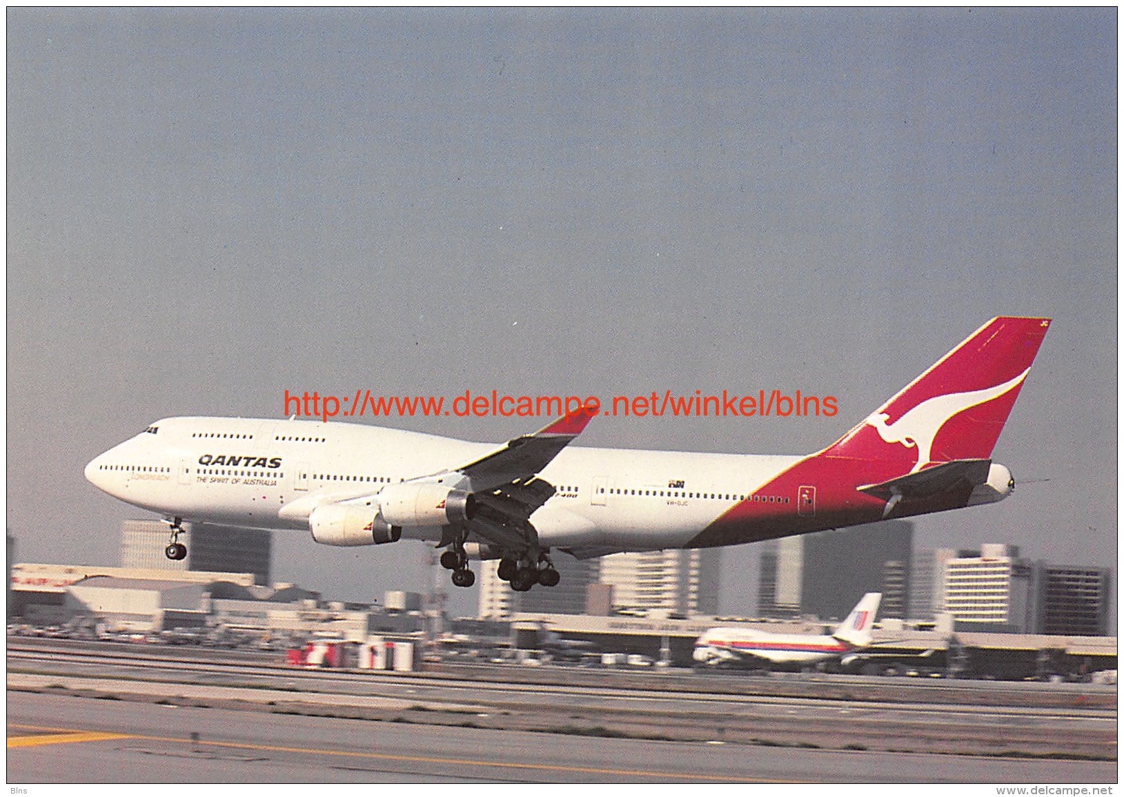 Qantas - Boeing 747 - 1946-....: Moderne