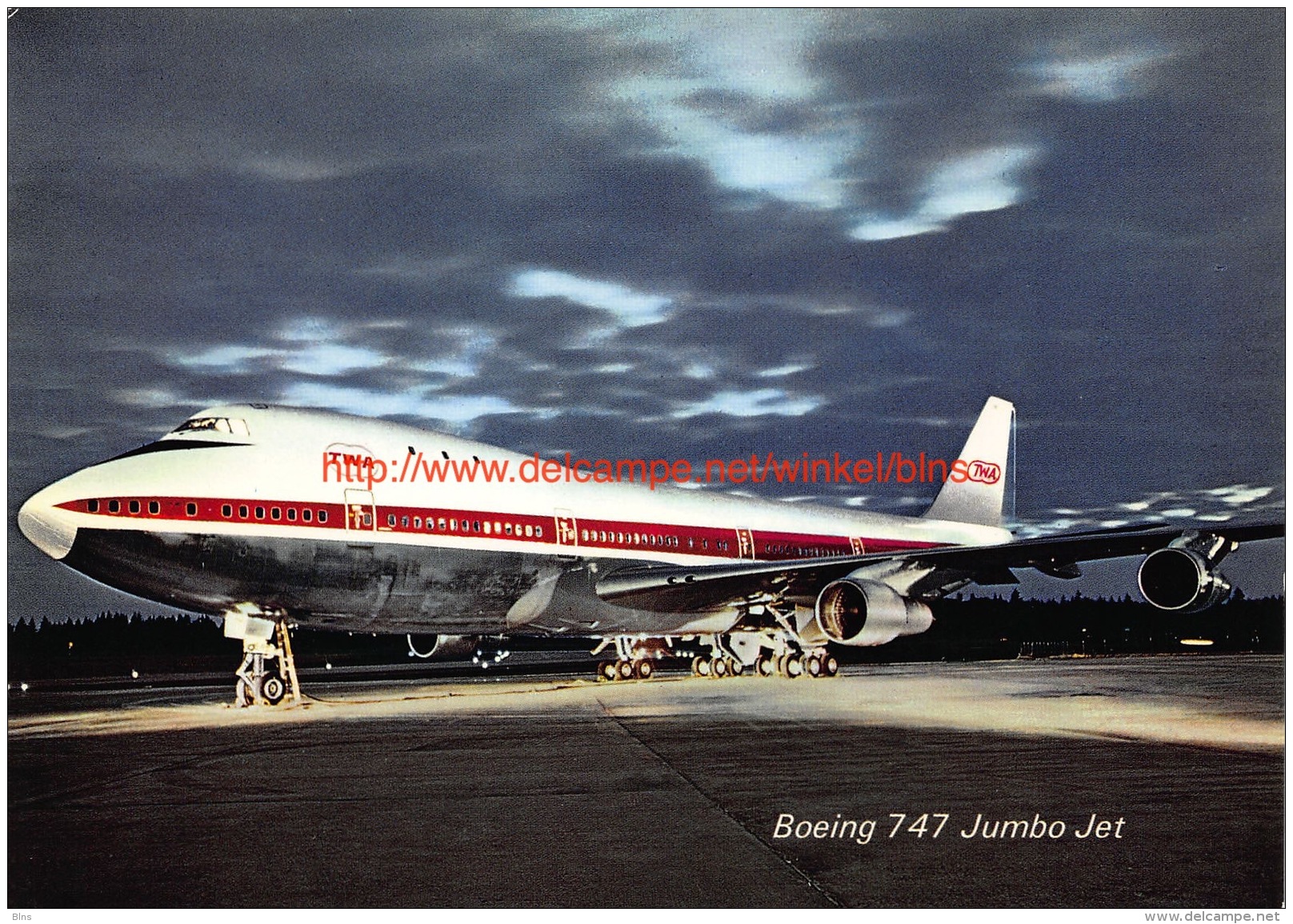TWA Trans World Airlines - Boeing 747 - 1946-....: Era Moderna