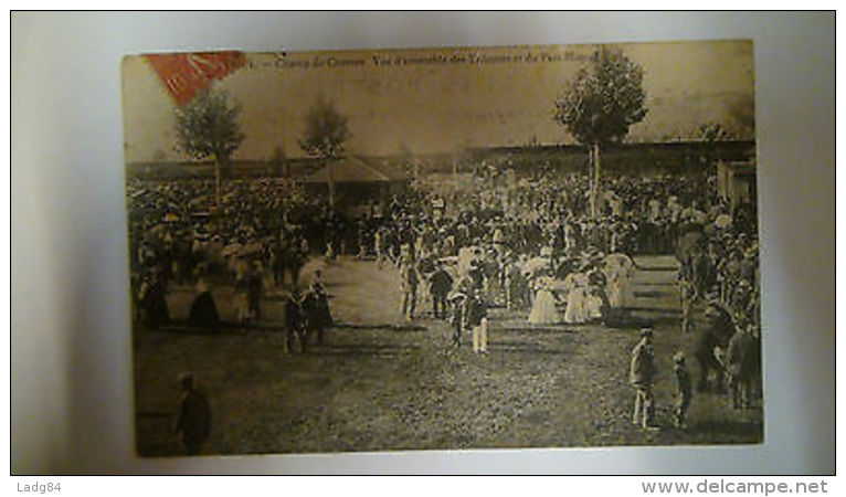 AVIGNON CHAMP DE COURSES VUE D ENSEMBLE DES TRIBUNES PARI MUTUEL 1906 ANIMÉE - Autres & Non Classés