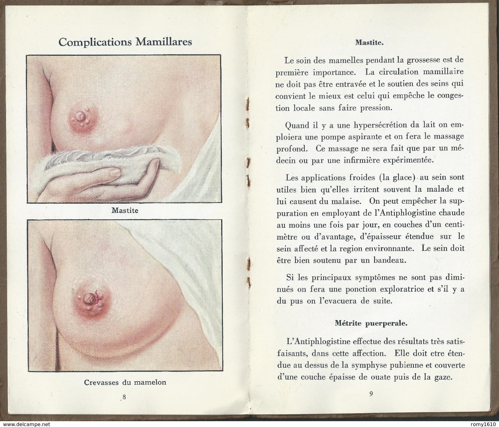 Médecine. La Grossesse. Ses Signes Et Ses Complications. Petit Livre De 16 Pages. 9 Pages Illustrées. 1930. - Santé