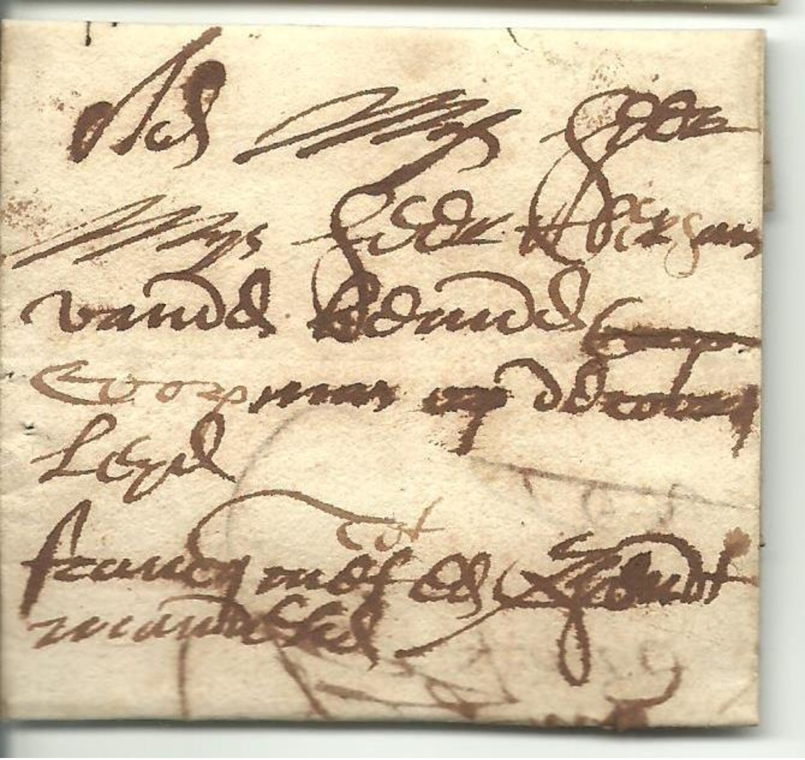 Franco Vouwbrief Van 10 September 1681 Van Oudenaarde Naar Gent Met Aanduiding 'francq' - 1621-1713 (Spaanse Nederlanden)