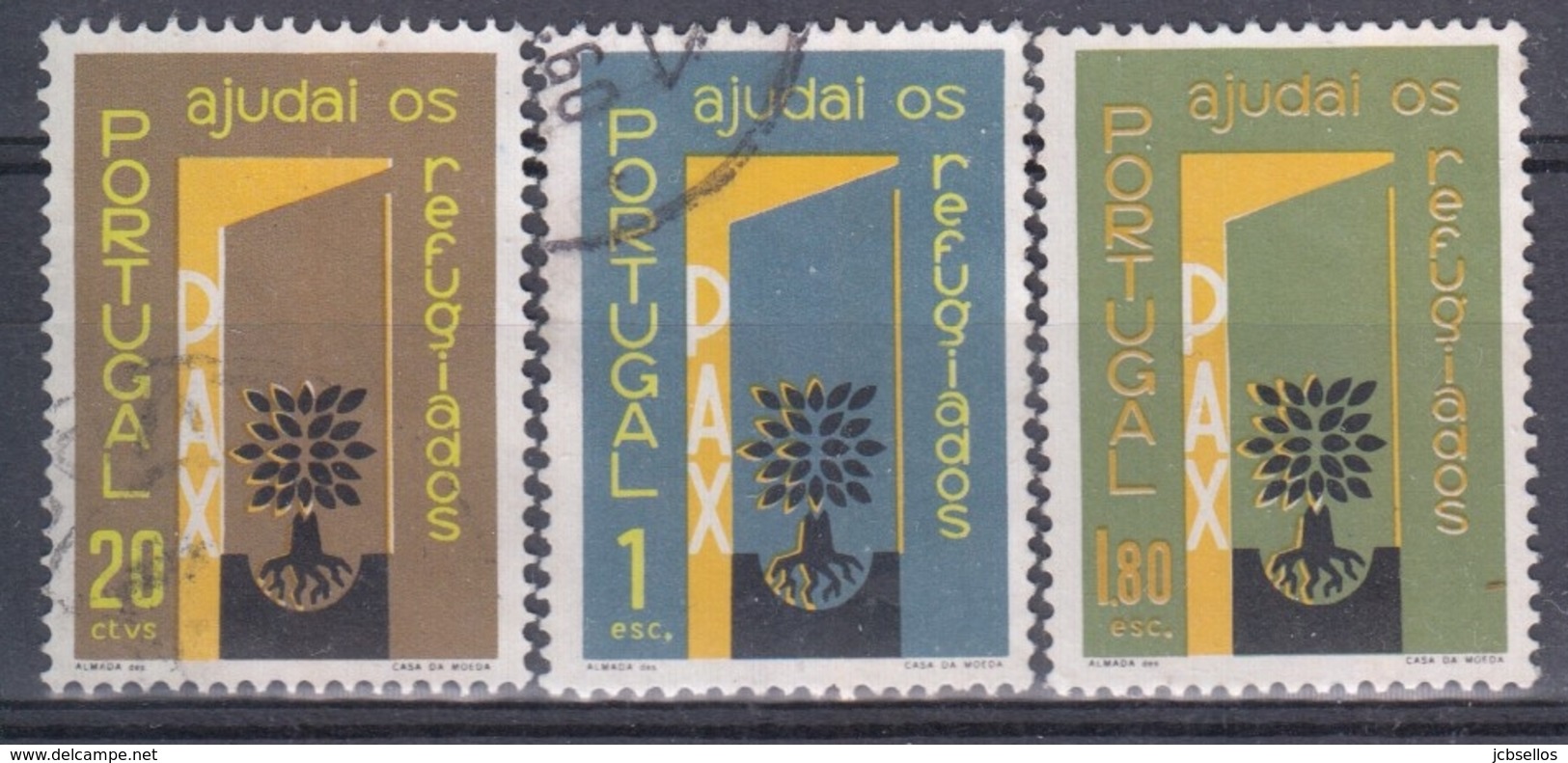 PORTUGAL 1960 Nº 861/63 USADO - Used Stamps