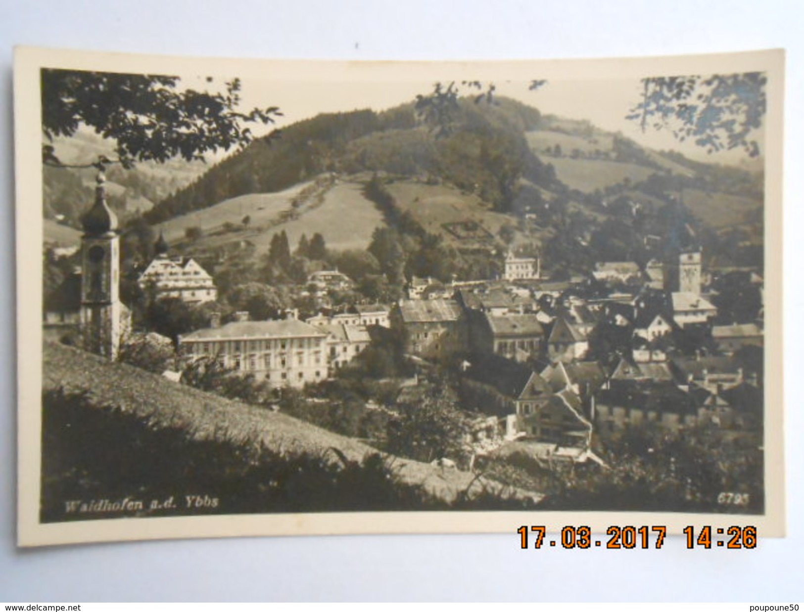 CP Autriche WAIDHOFEN AN DER YBBS  - Vue Générale 1940 - Waidhofen An Der Ybbs